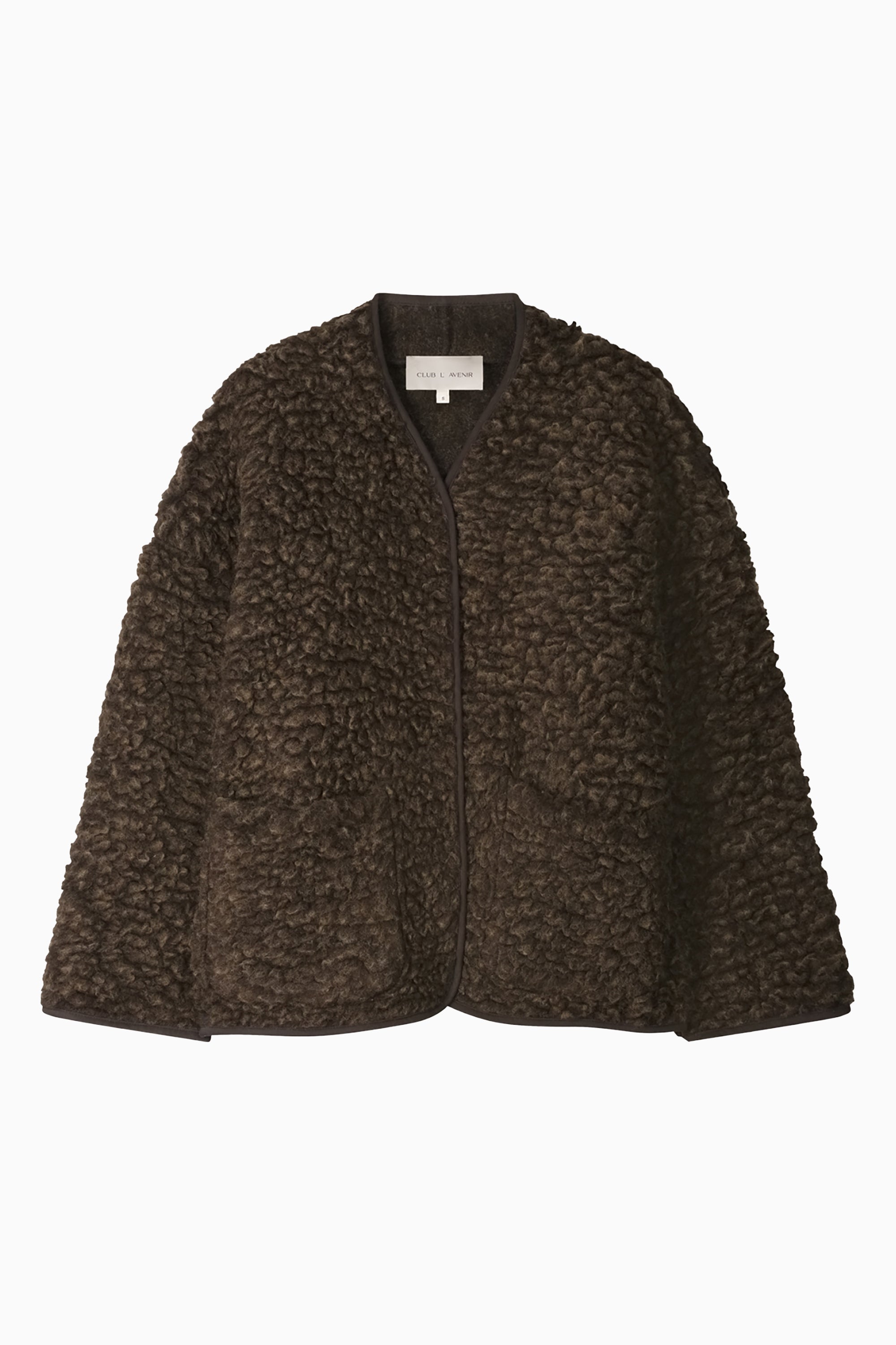 Athena Teddy Jacket - Fudge
