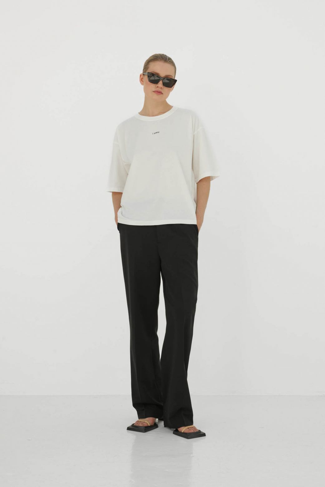 Cloe Tee - White - RUM Amsterdam