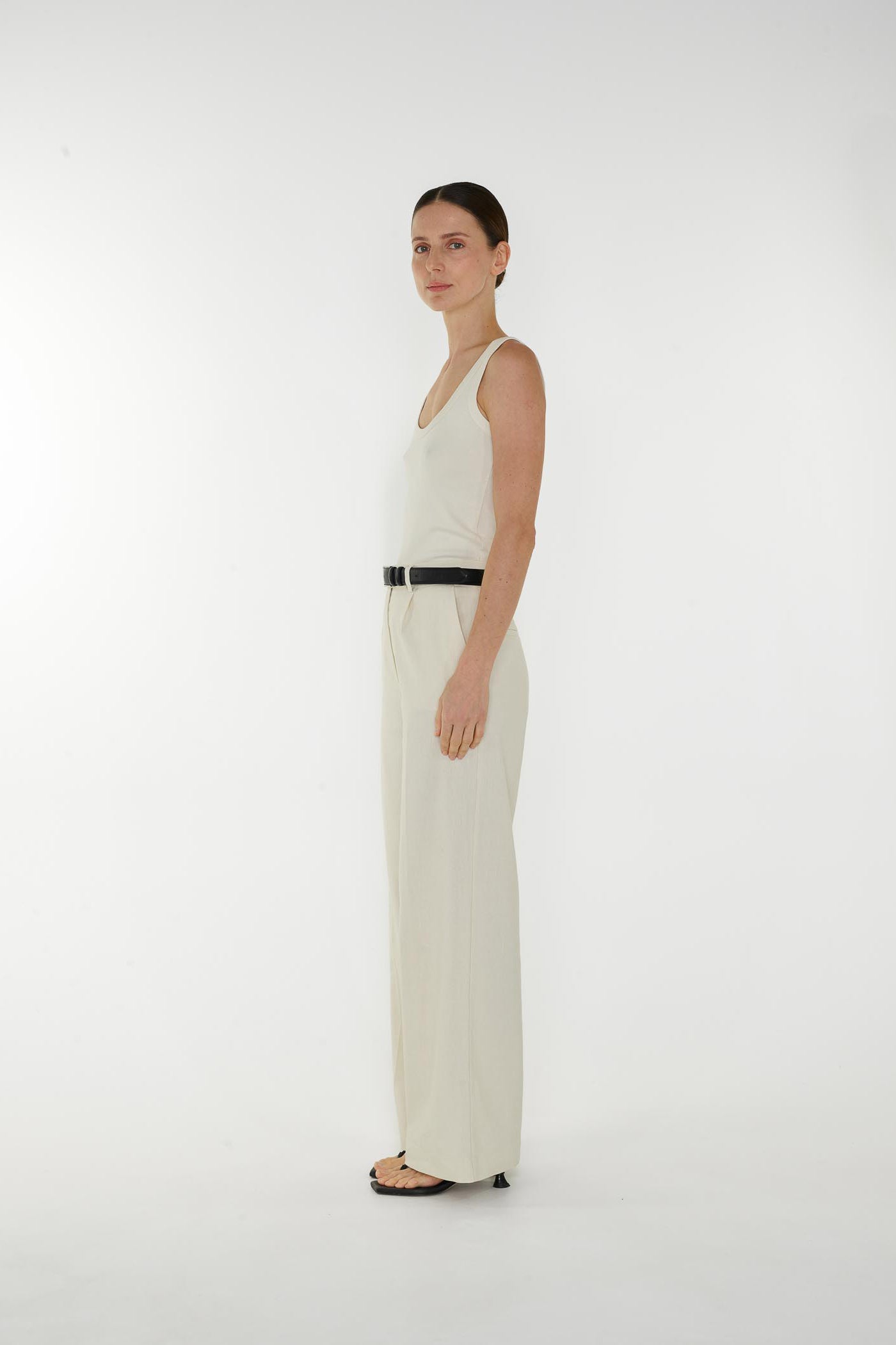 Java Tank Top - Cream - RUM Amsterdam