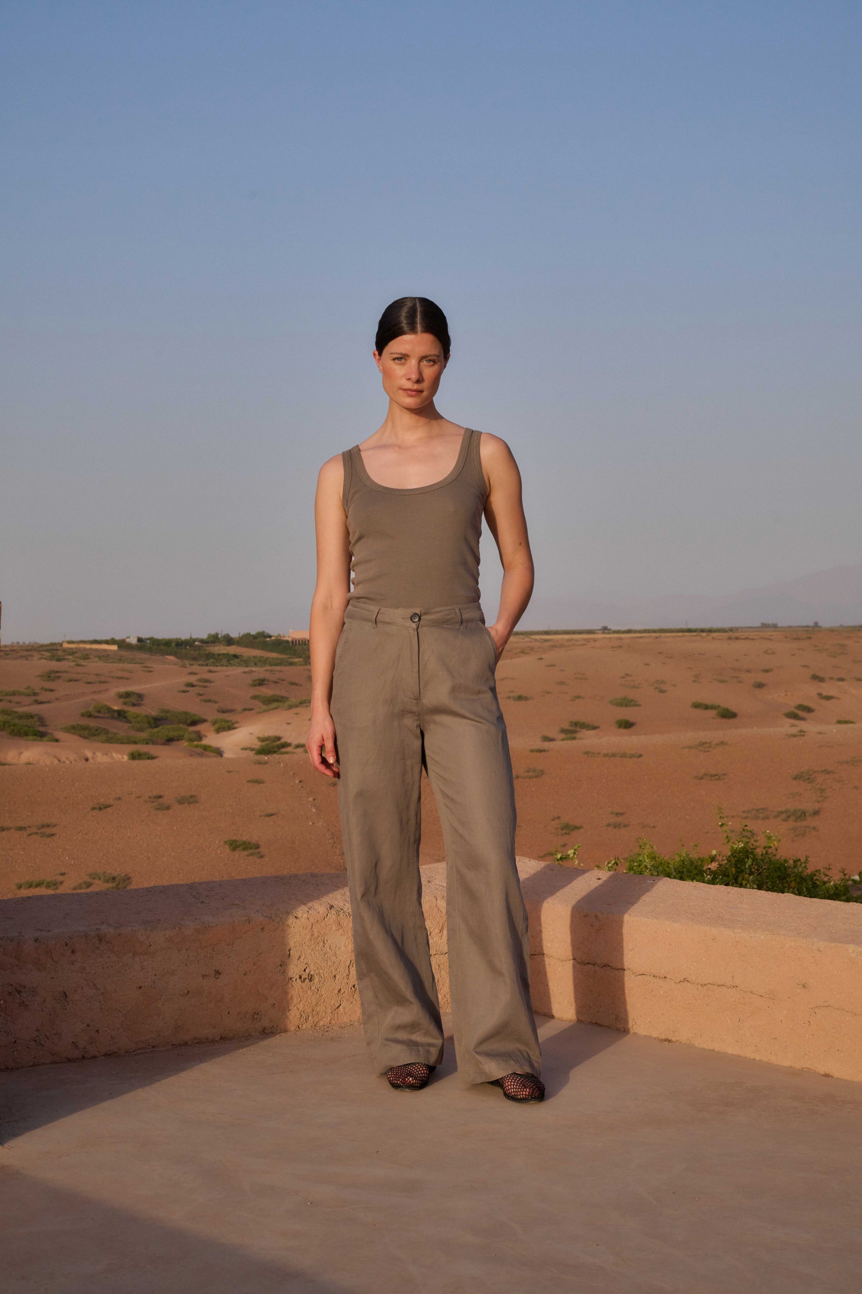 Java Tank Top - Mud - RUM Amsterdam