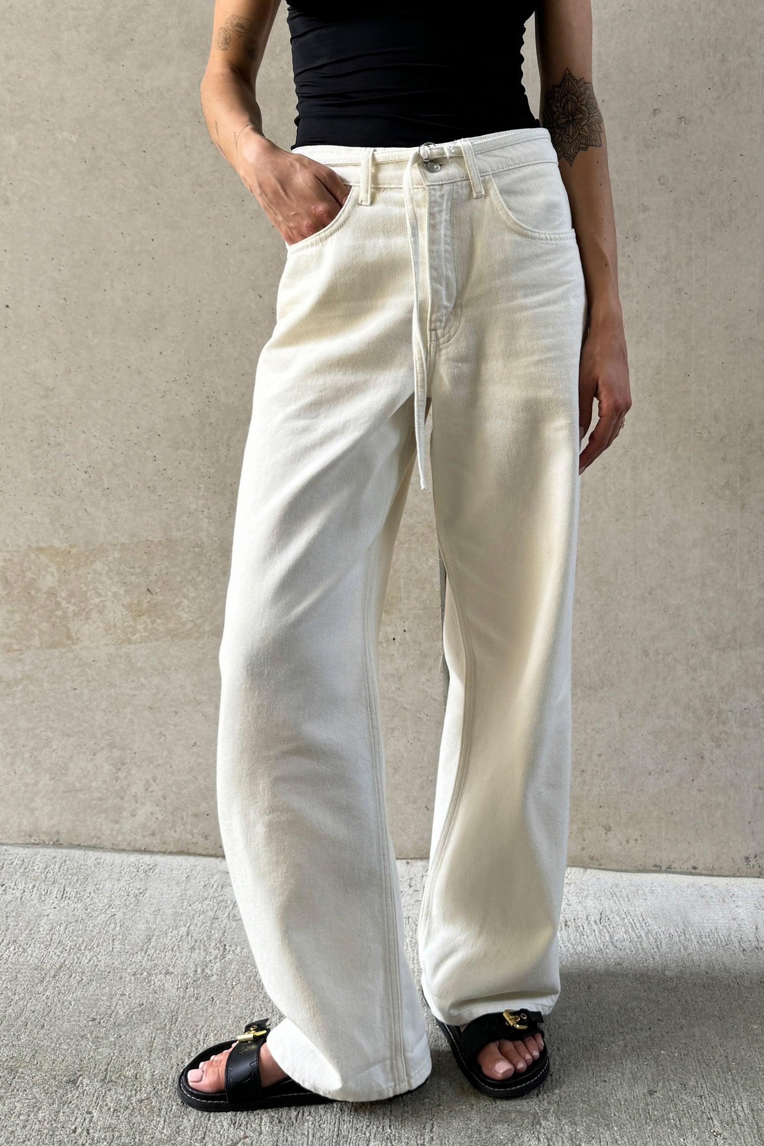 Jeni Pants - Ecru - RUM Amsterdam