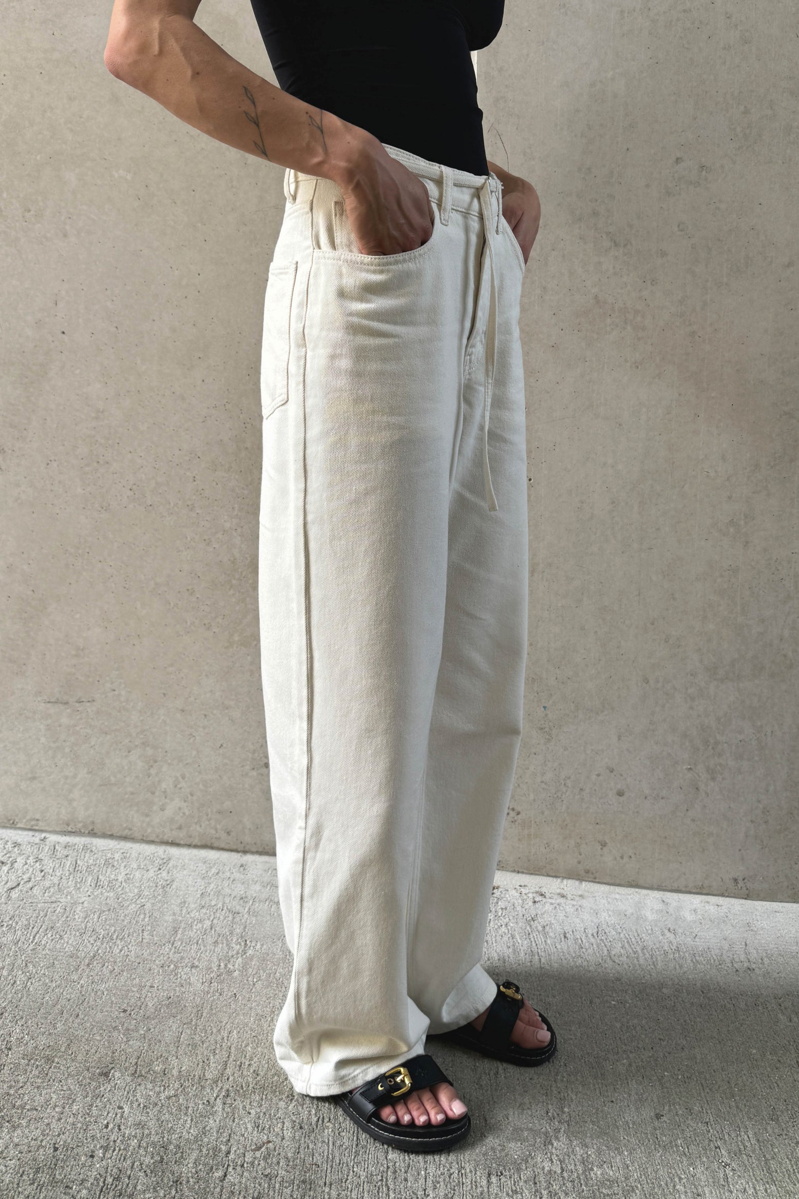 Jeni Pants - Ecru - RUM Amsterdam