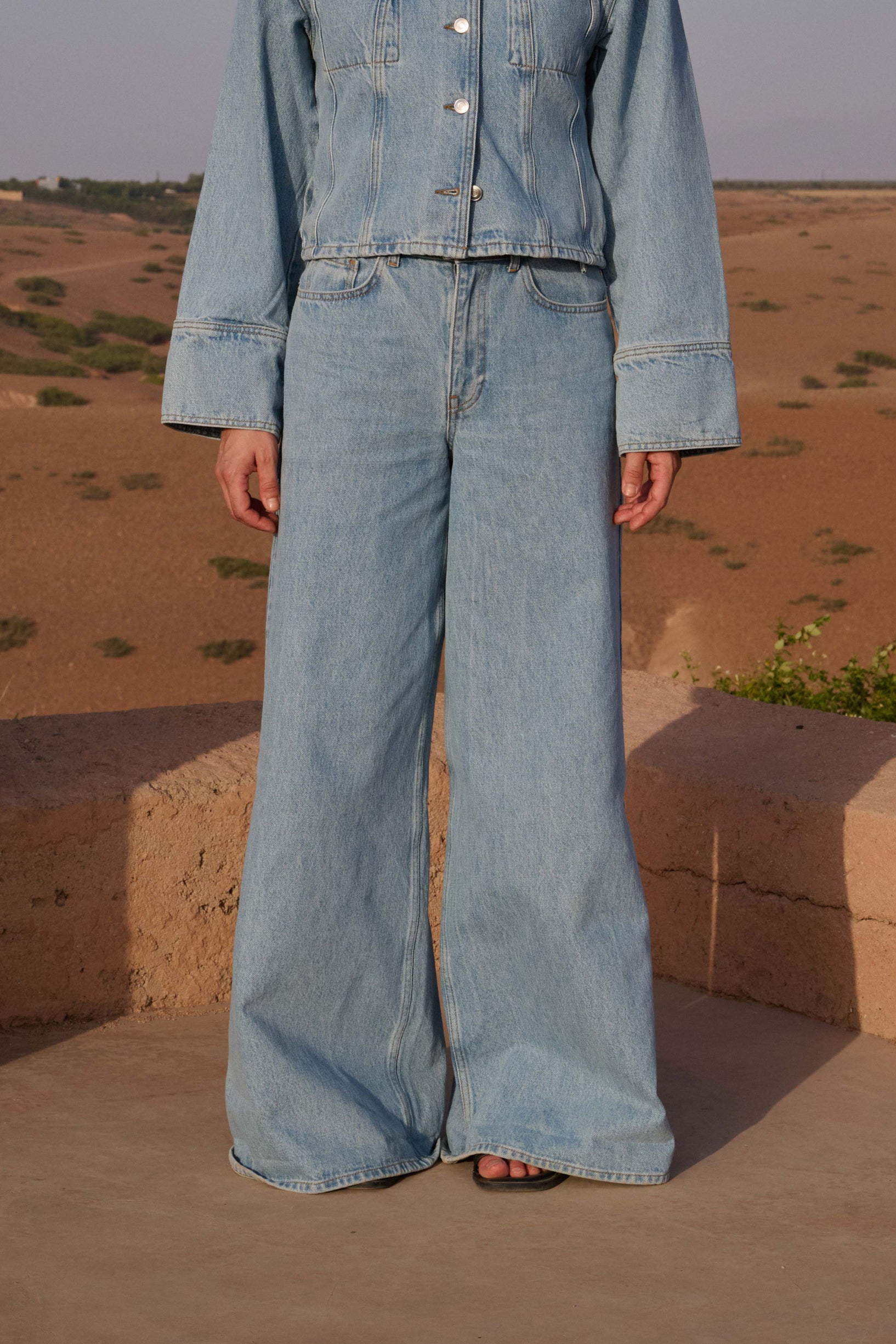 Laya Pants - Soft Blue - RUM Amsterdam