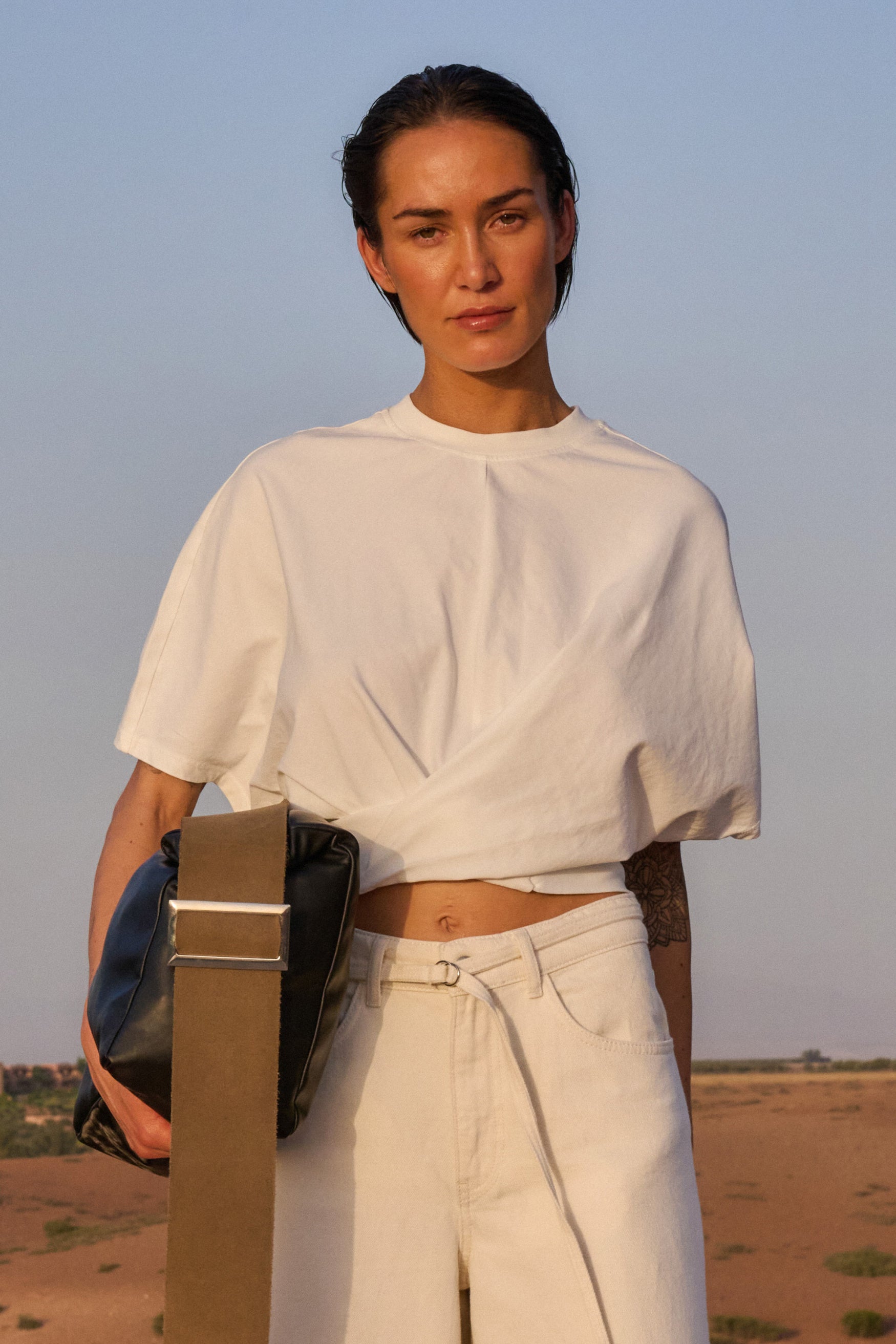 Ravi Tee - Off White - RUM Amsterdam