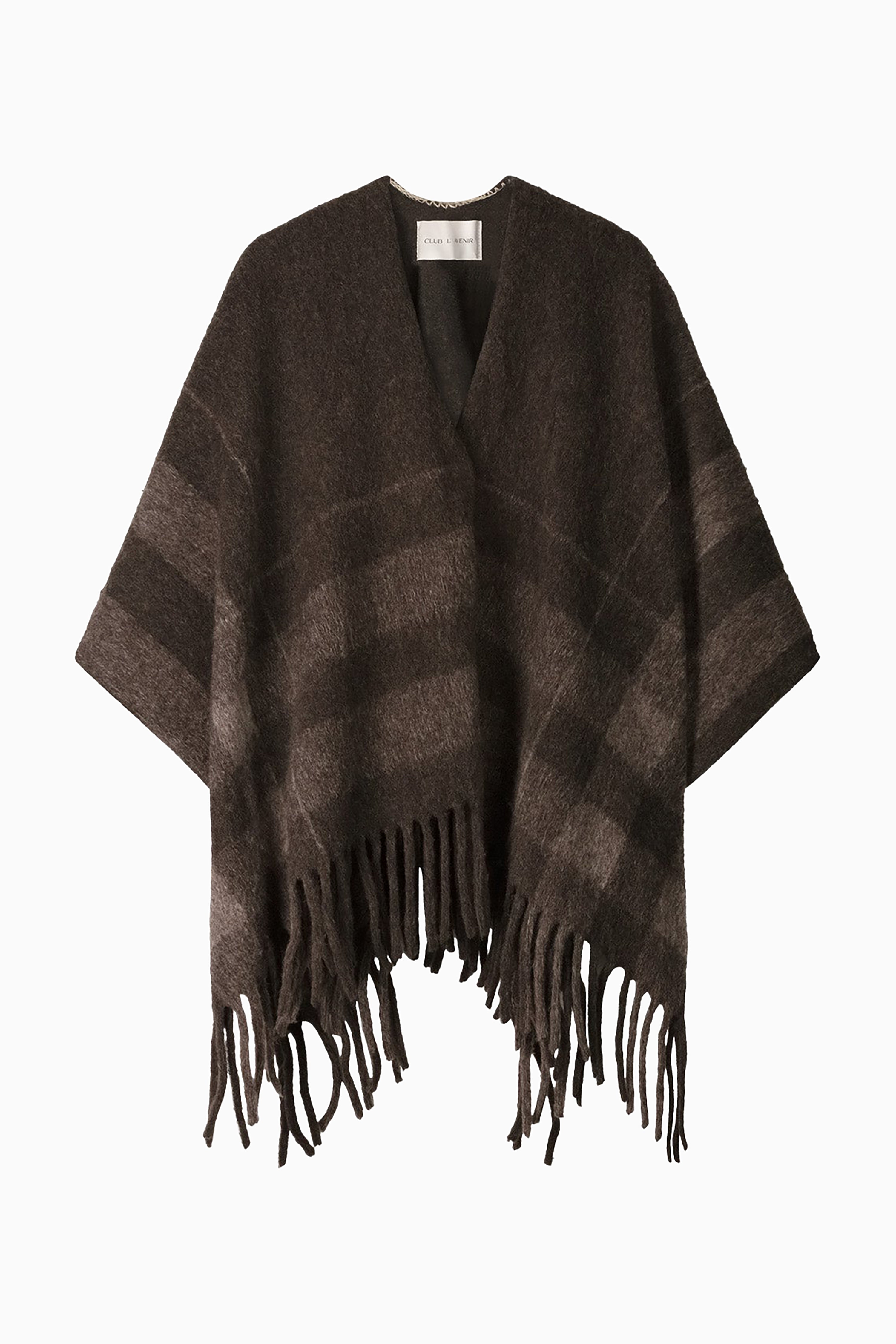 Rhea Scarf - Fudge Check