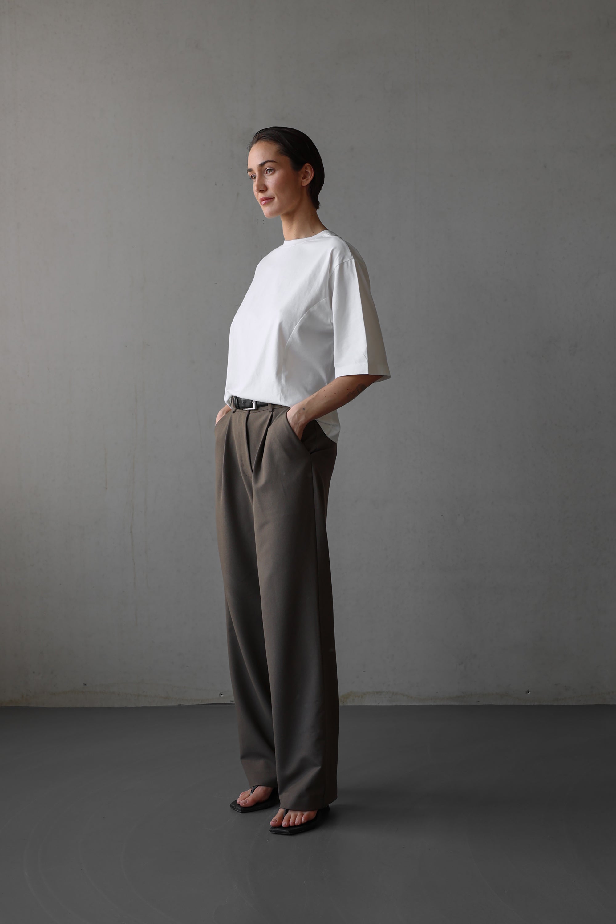 Selah Hook Tee - Off White - RUM Amsterdam