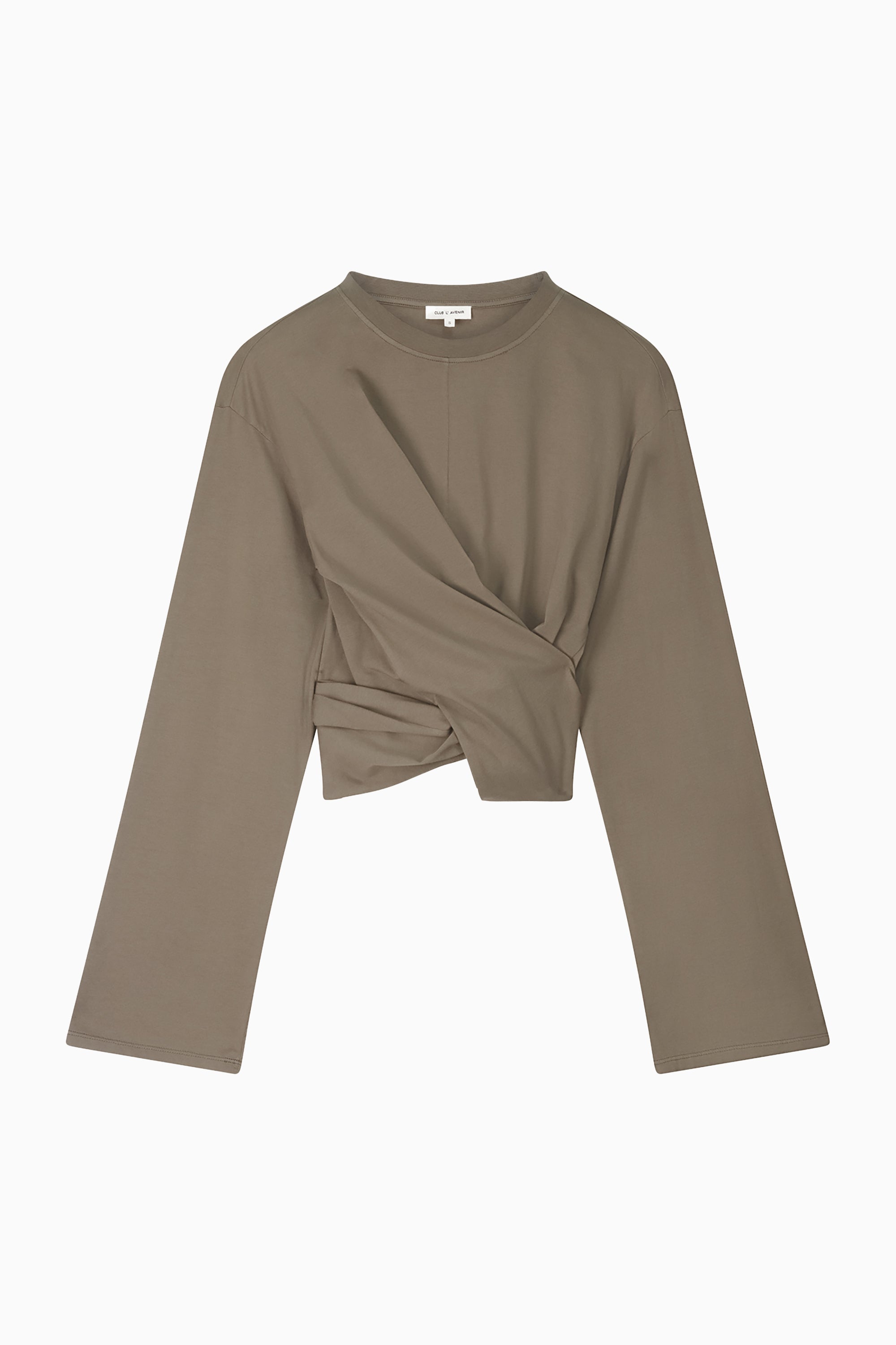Syf Wrap Top - Fudge
