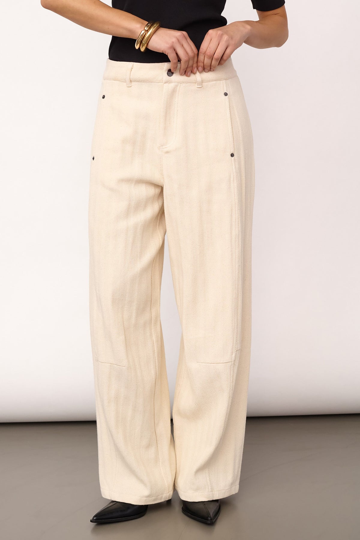 Calin Pant - Creme - RUM Amsterdam