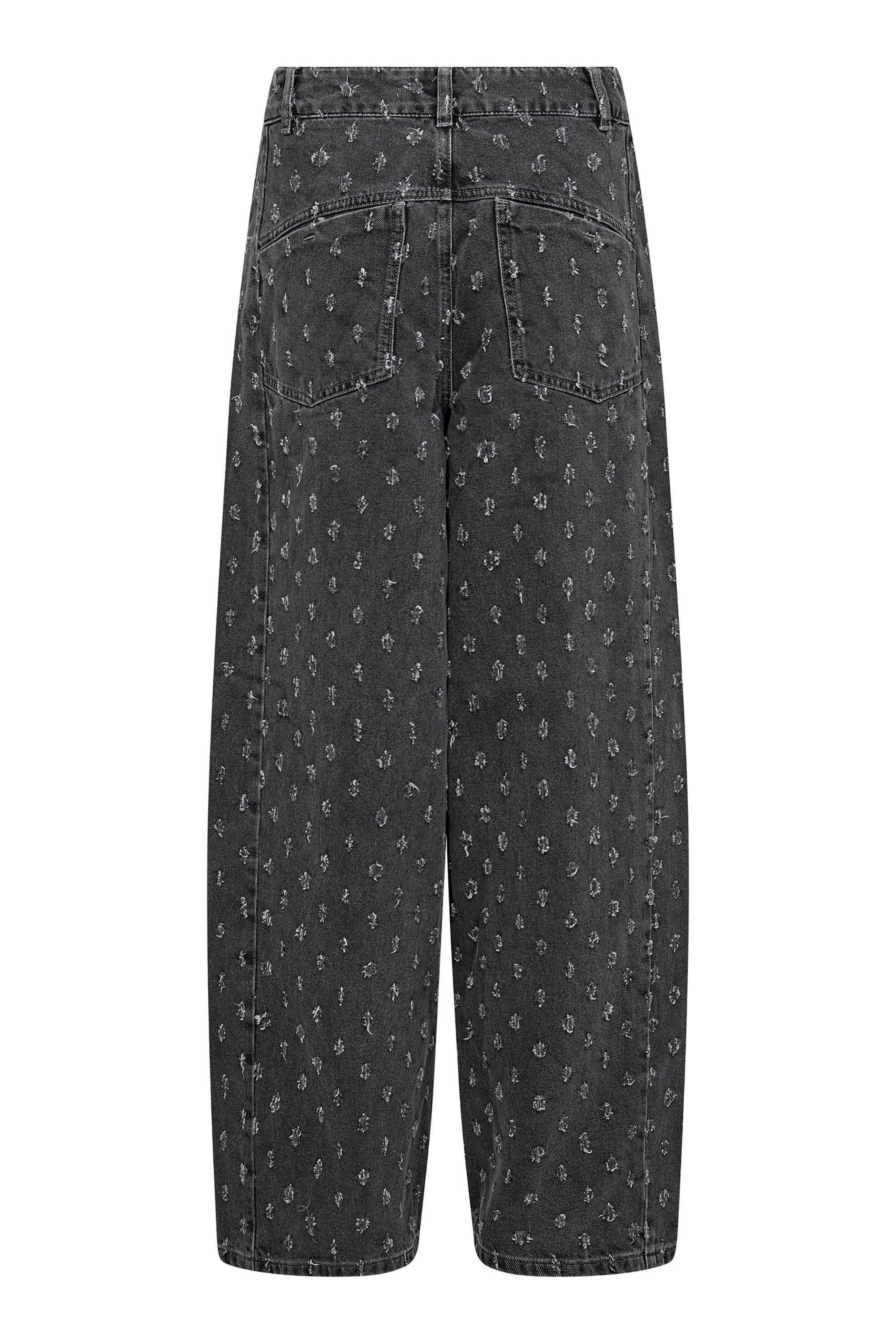 Derri Dot Jeans - Mid Grey
