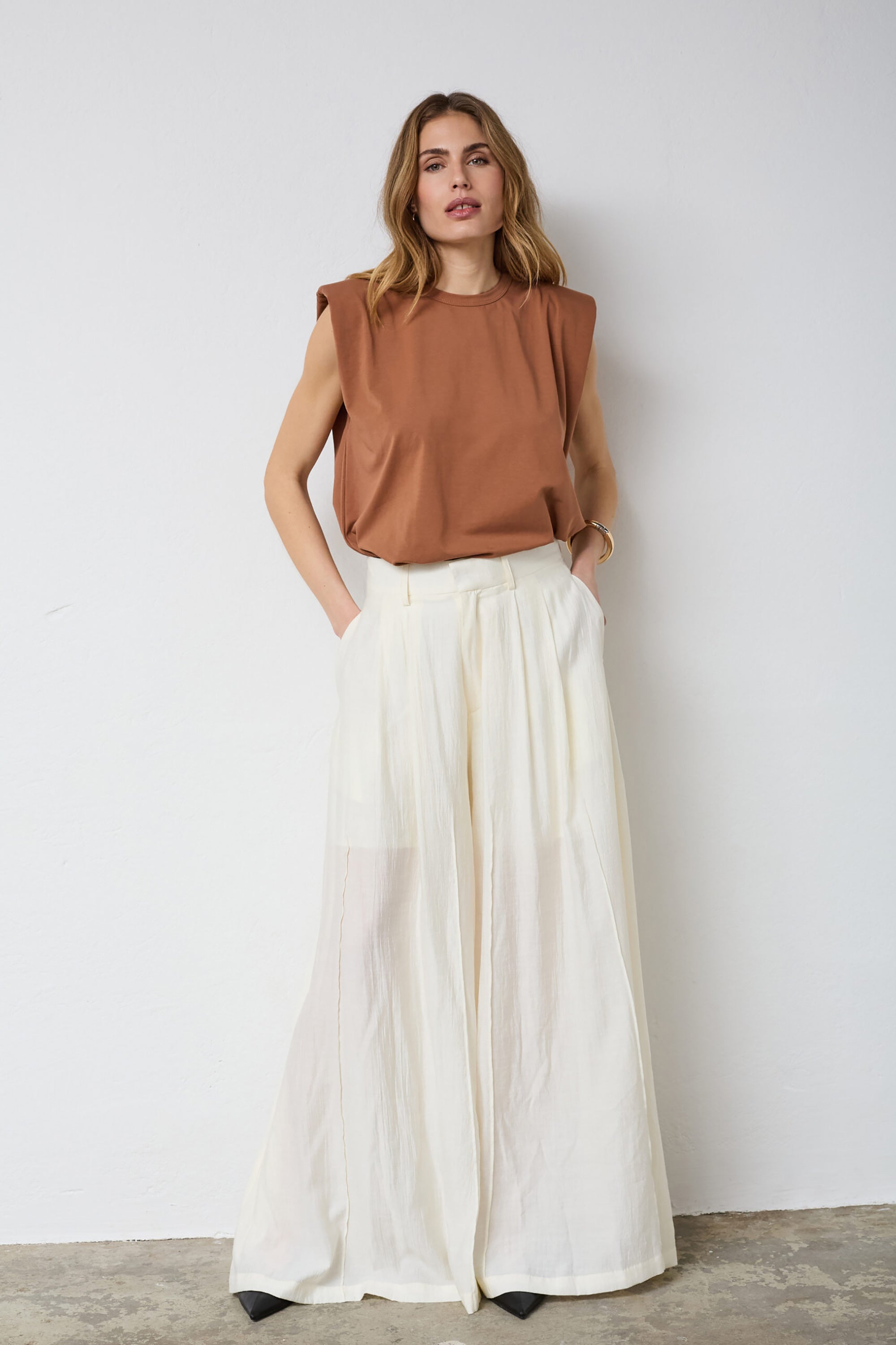 Aura Skirt LL Pant - Off White