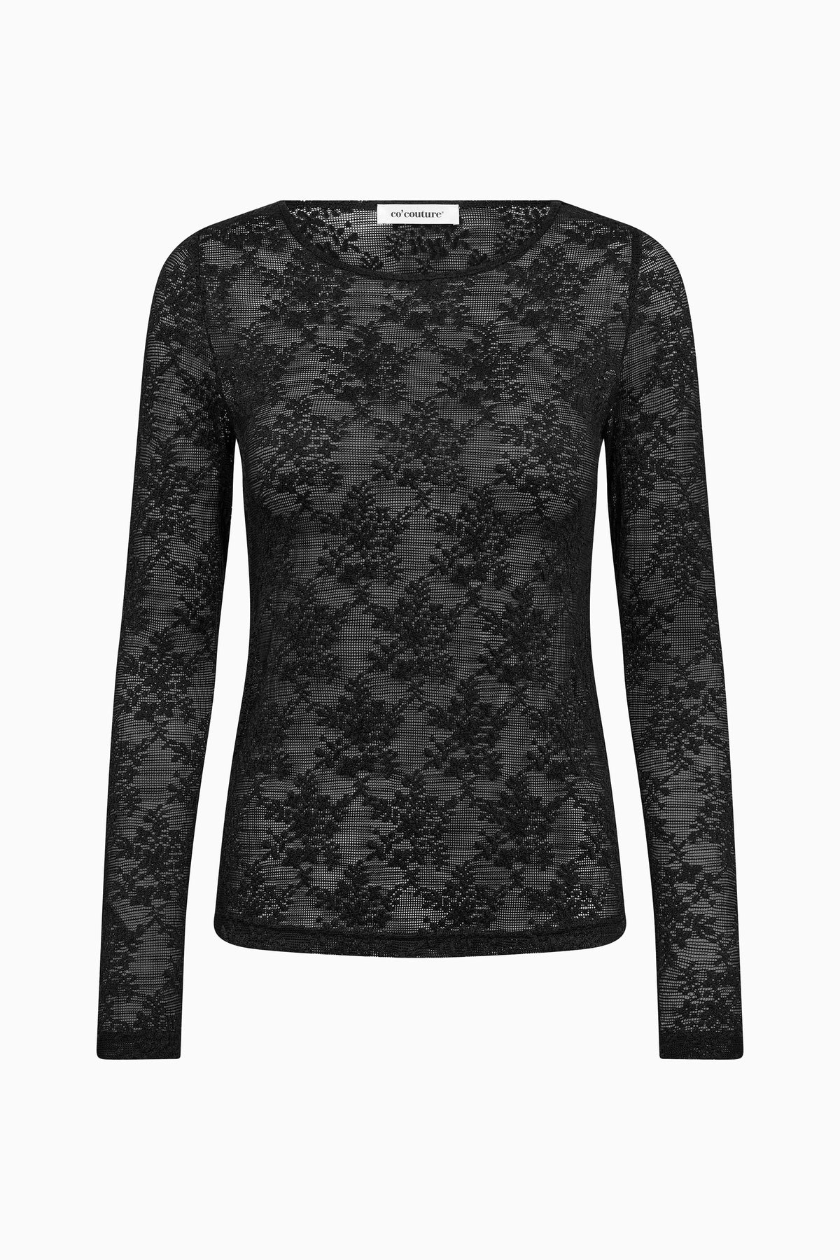 Birta O-Neck Blouse - Black
