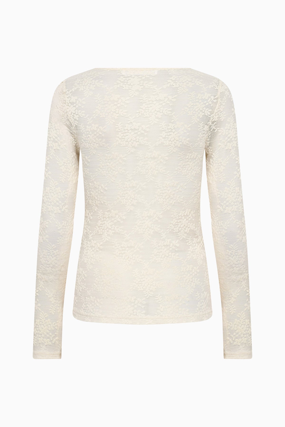 Birta O-Neck Blouse - Off-White