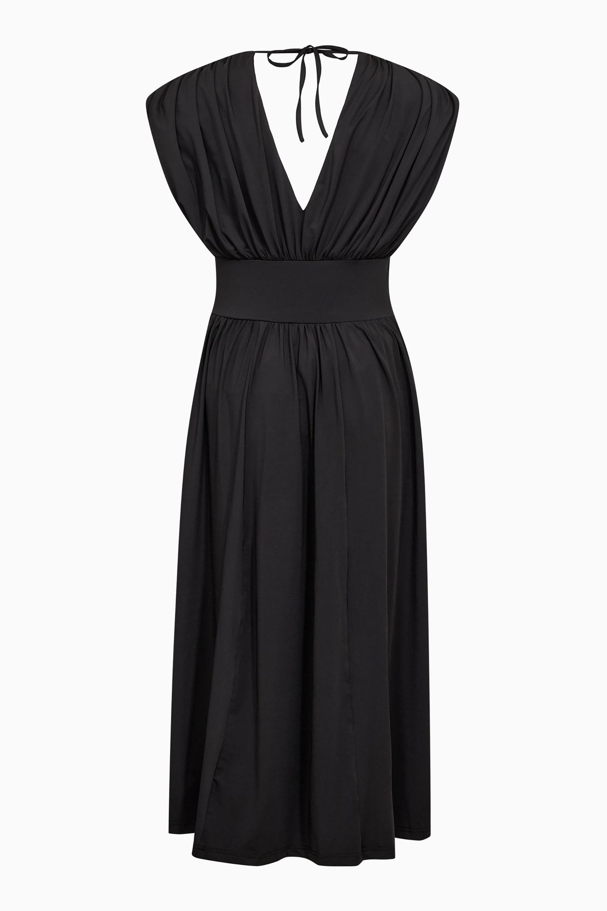 Cattia V-Dress - Black
