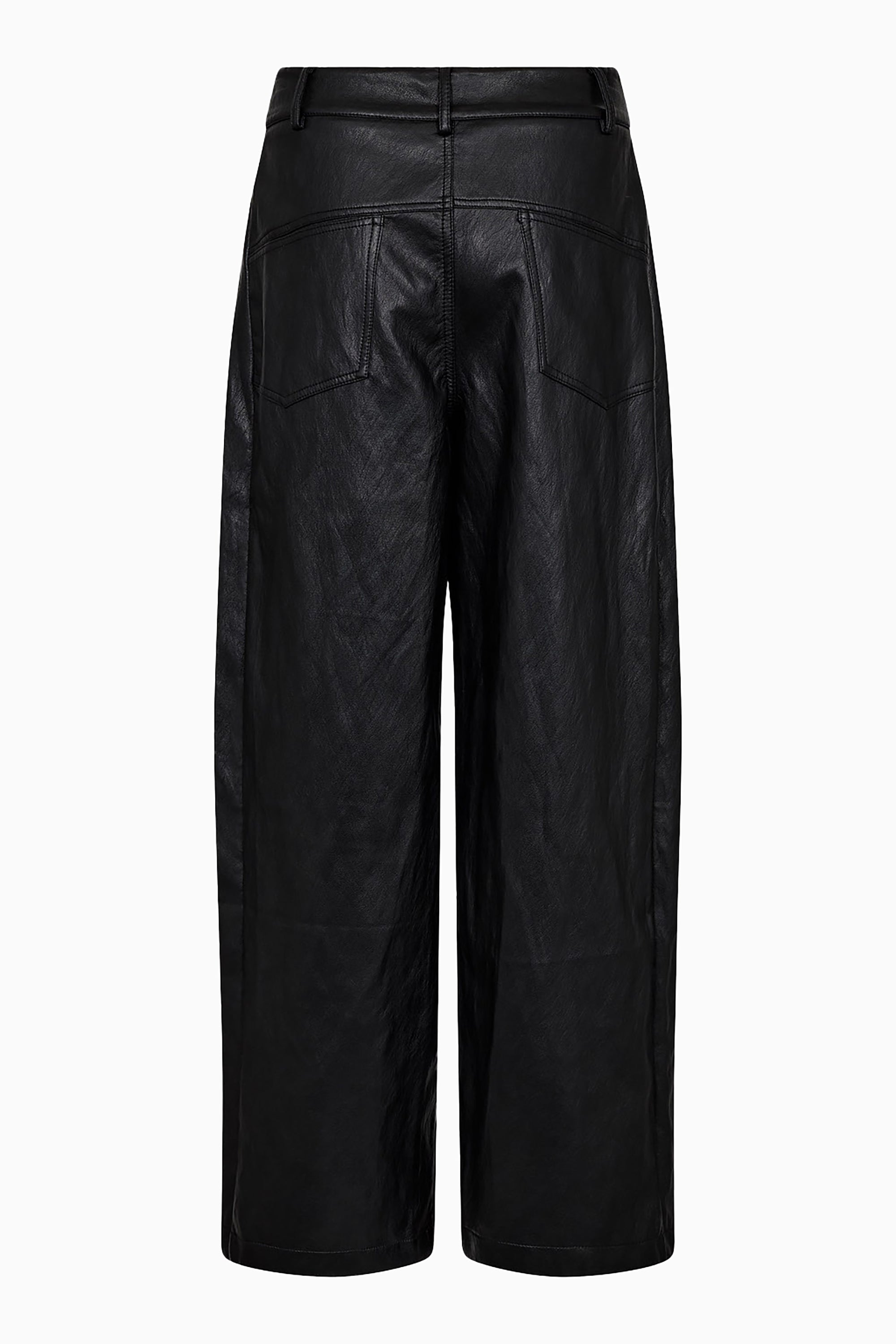 Gitt Faux Leather Pant - Black