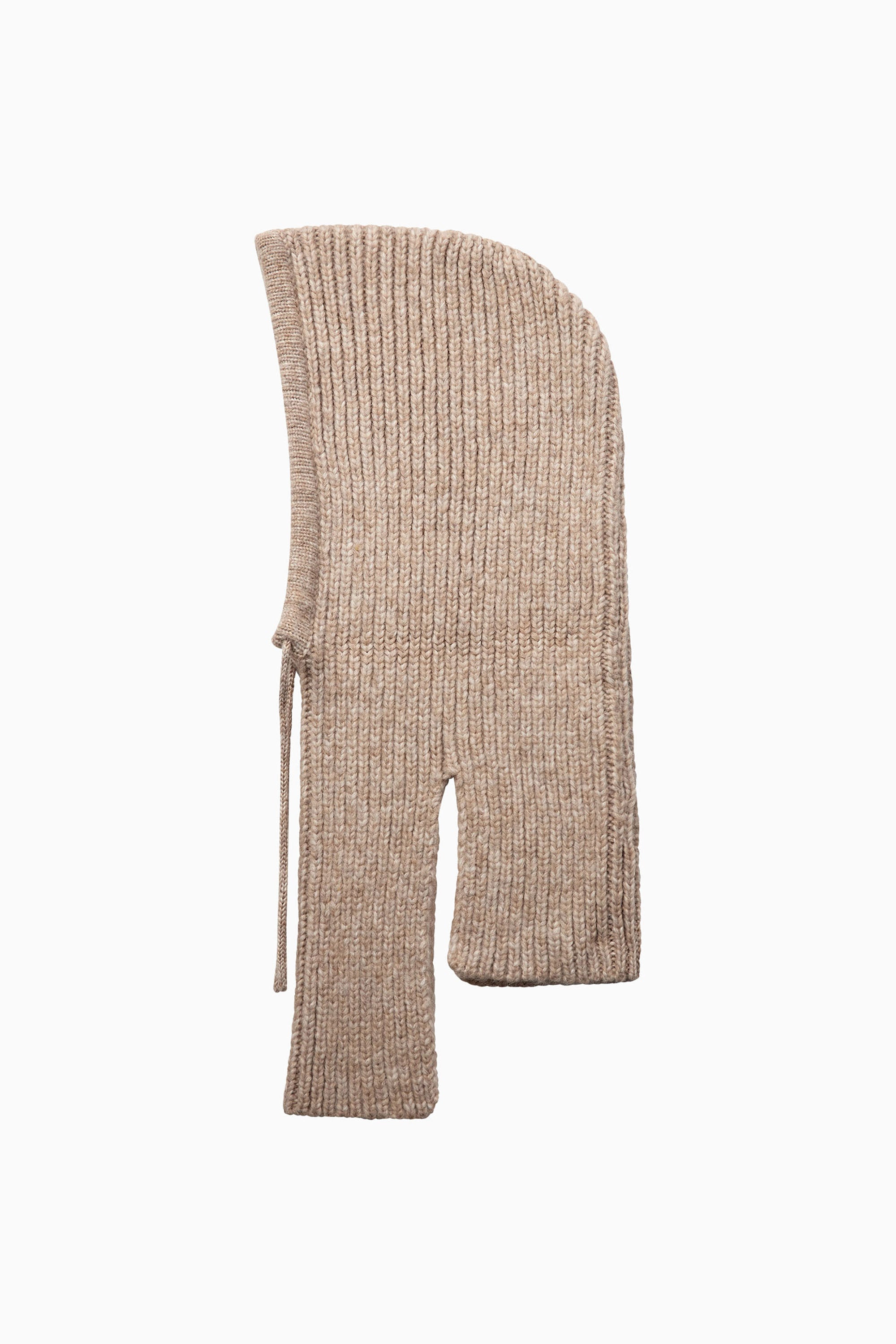 Hailey Balaclava Knit - Walnut
