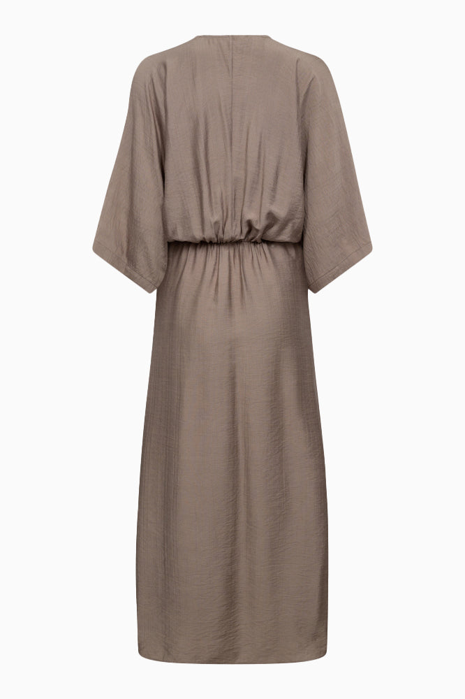 Hera Knot Dress - Walnut - RUM Amsterdam