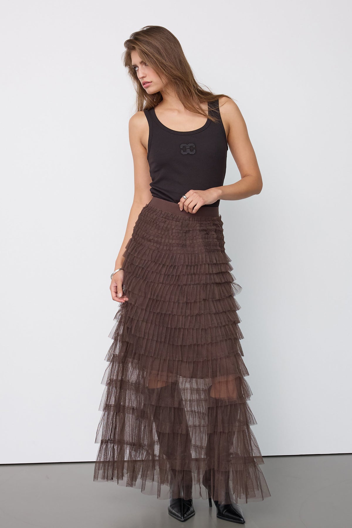 Jade Skirt - Bison