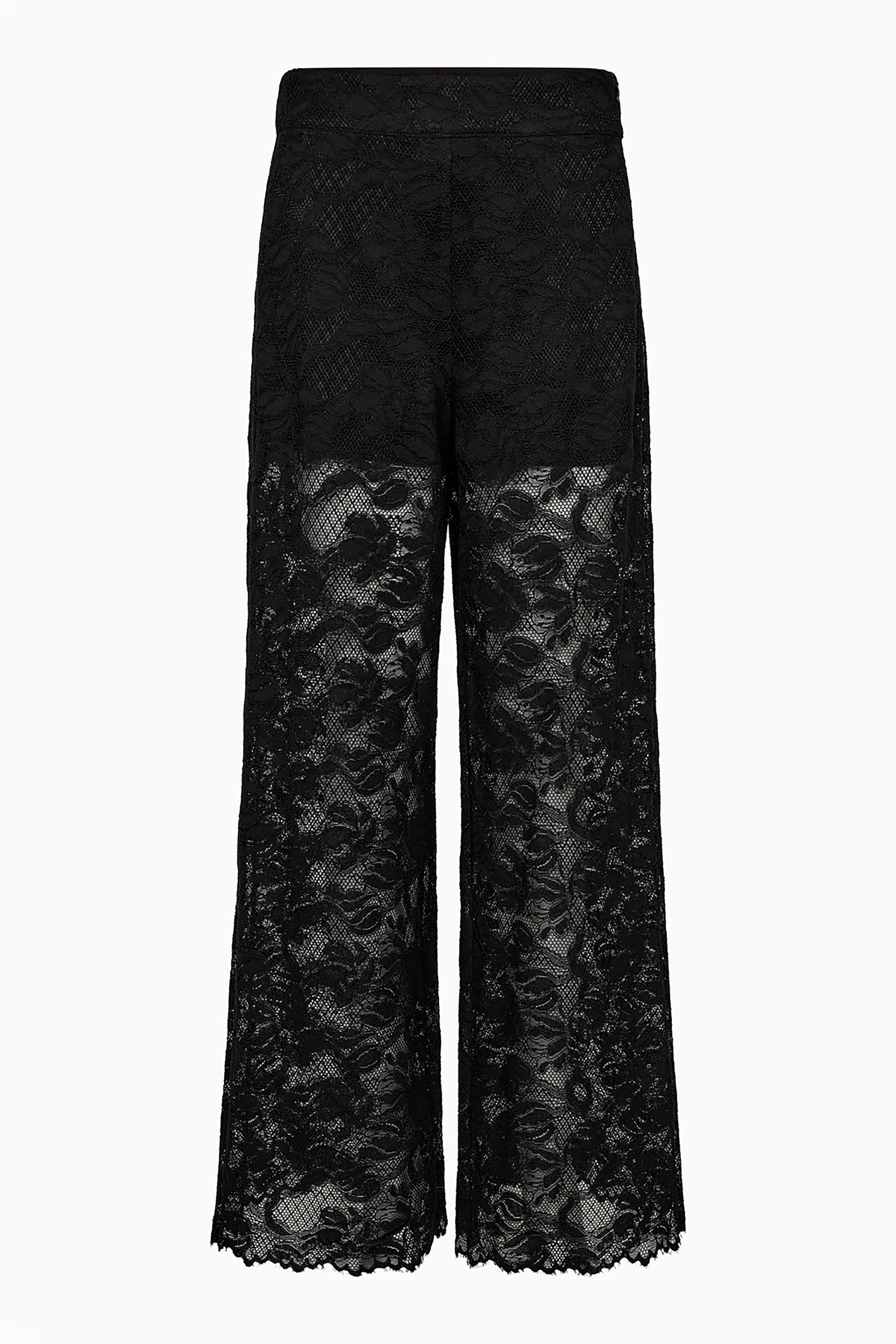 Lanny Lace Pant - Black