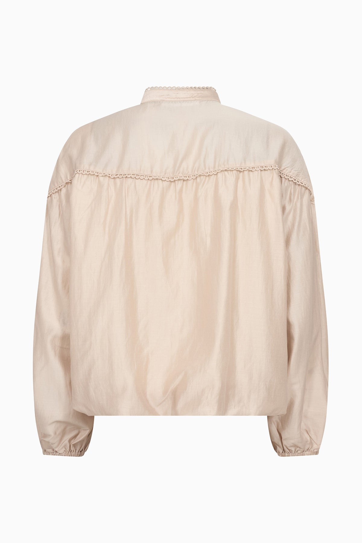 Melin Balloon Lace Shirt - Champagne