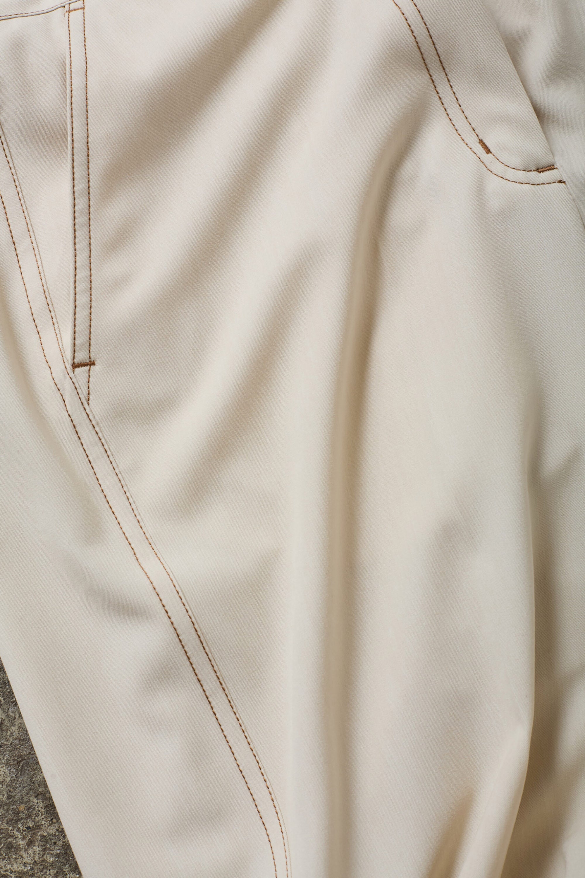 Terry Denim LL Pant - Bisquit