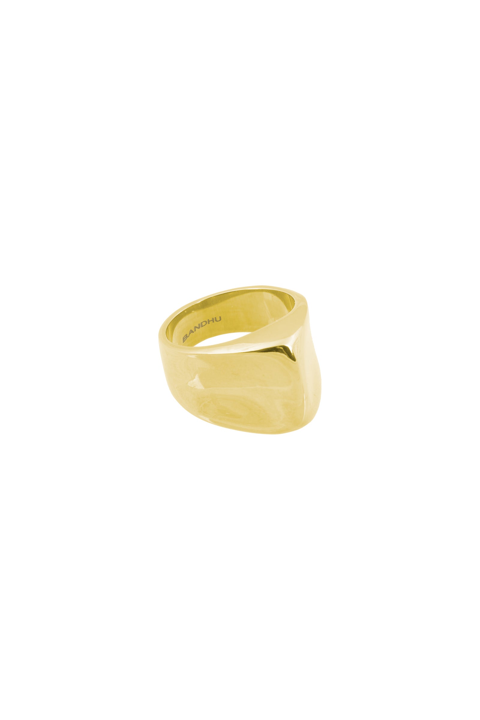 Bandhu Dent Ring - Gold - RUM Amsterdam