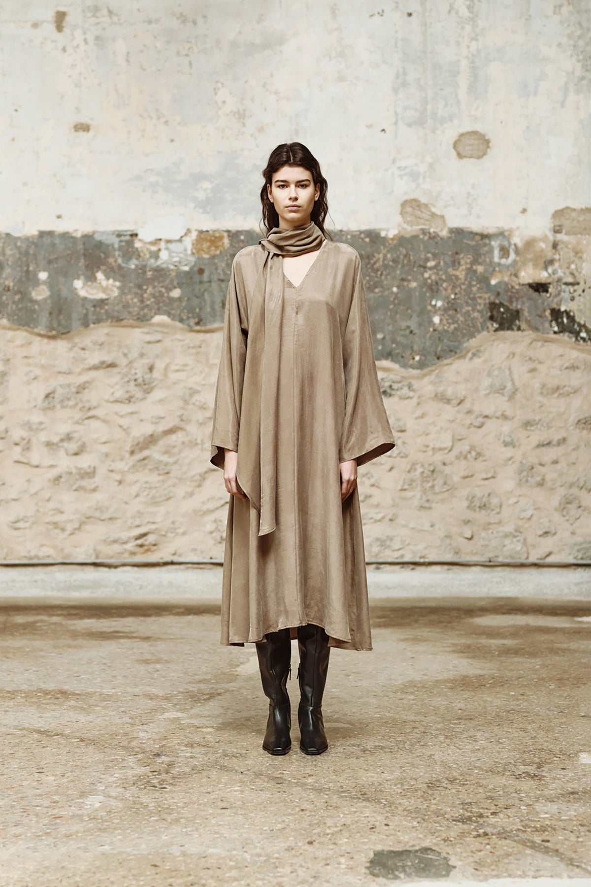 Mirelle Dress - Khaki