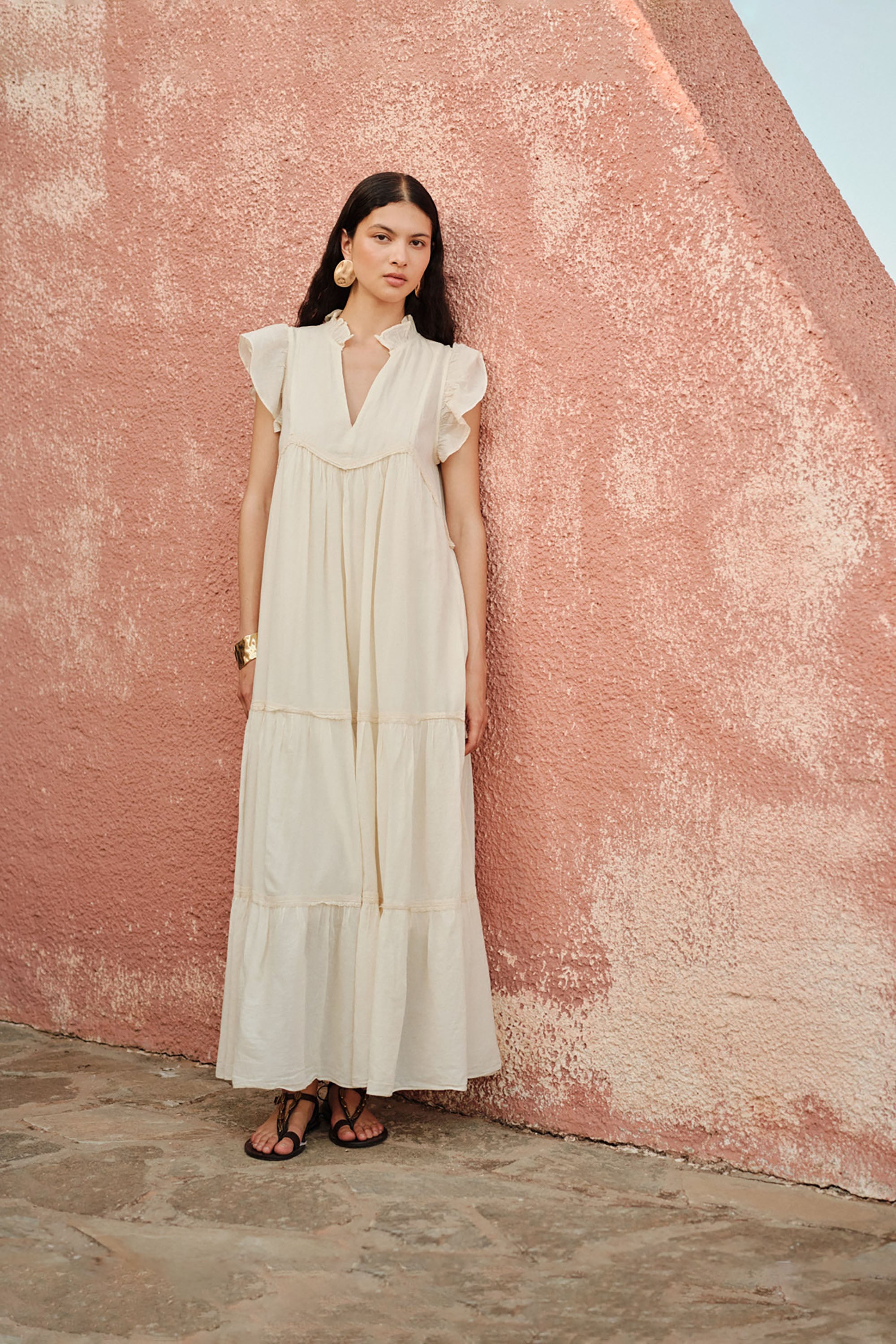 Reverie Dress - Off White