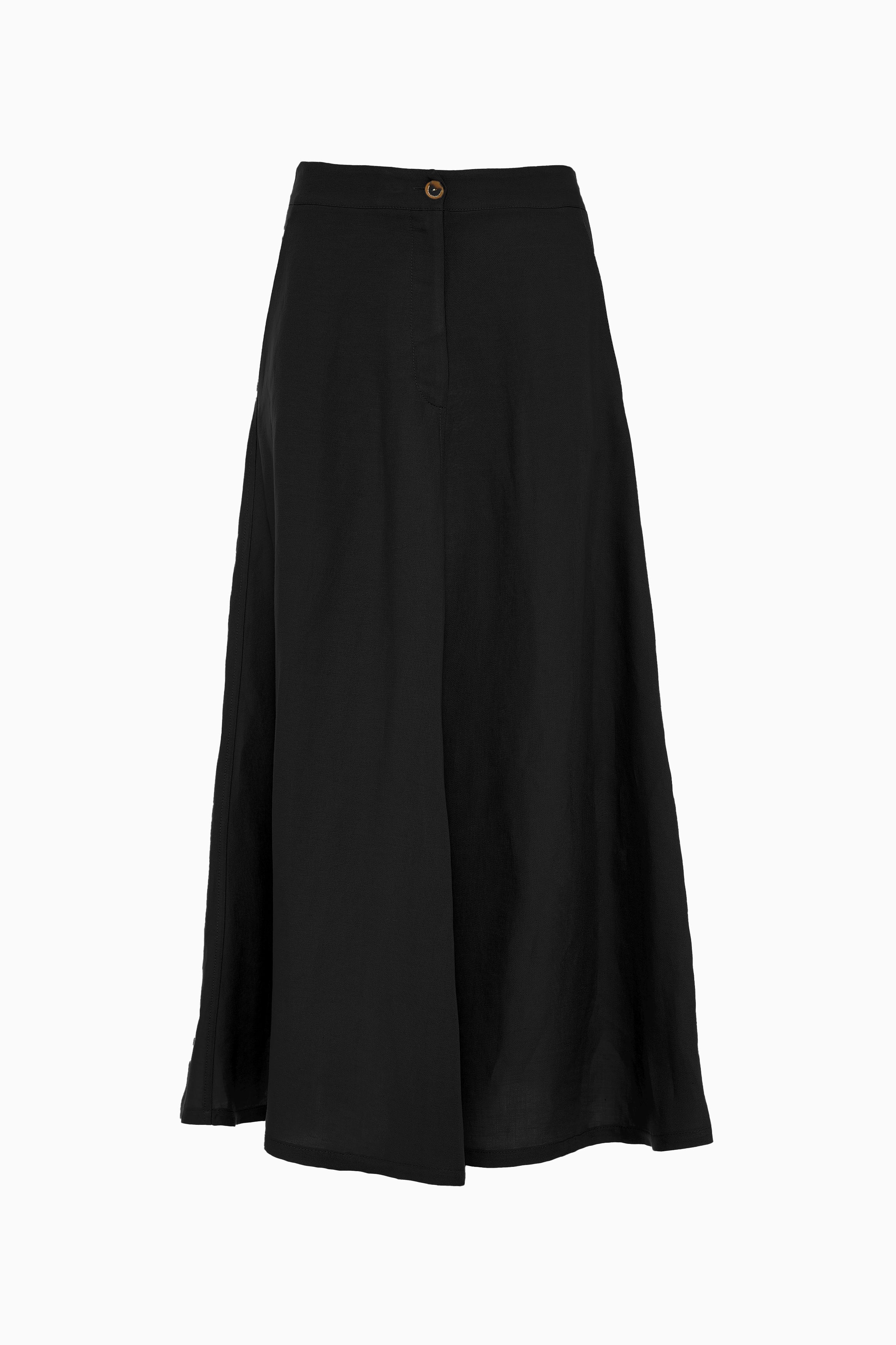 Snappy Long Skirt - Black - RUM Amsterdam