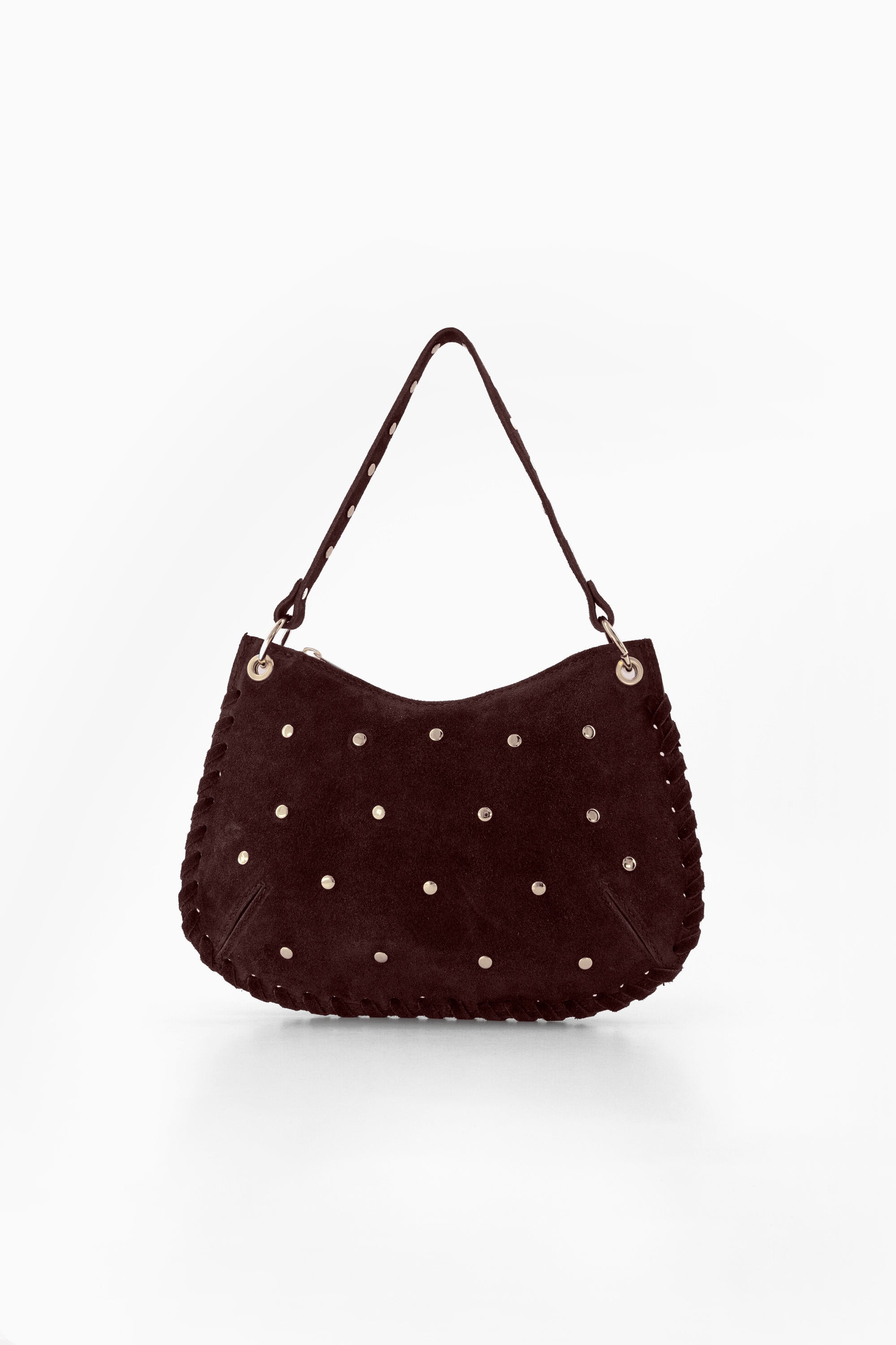 Emma Bag - Suede Burgundy - RUM Amsterdam