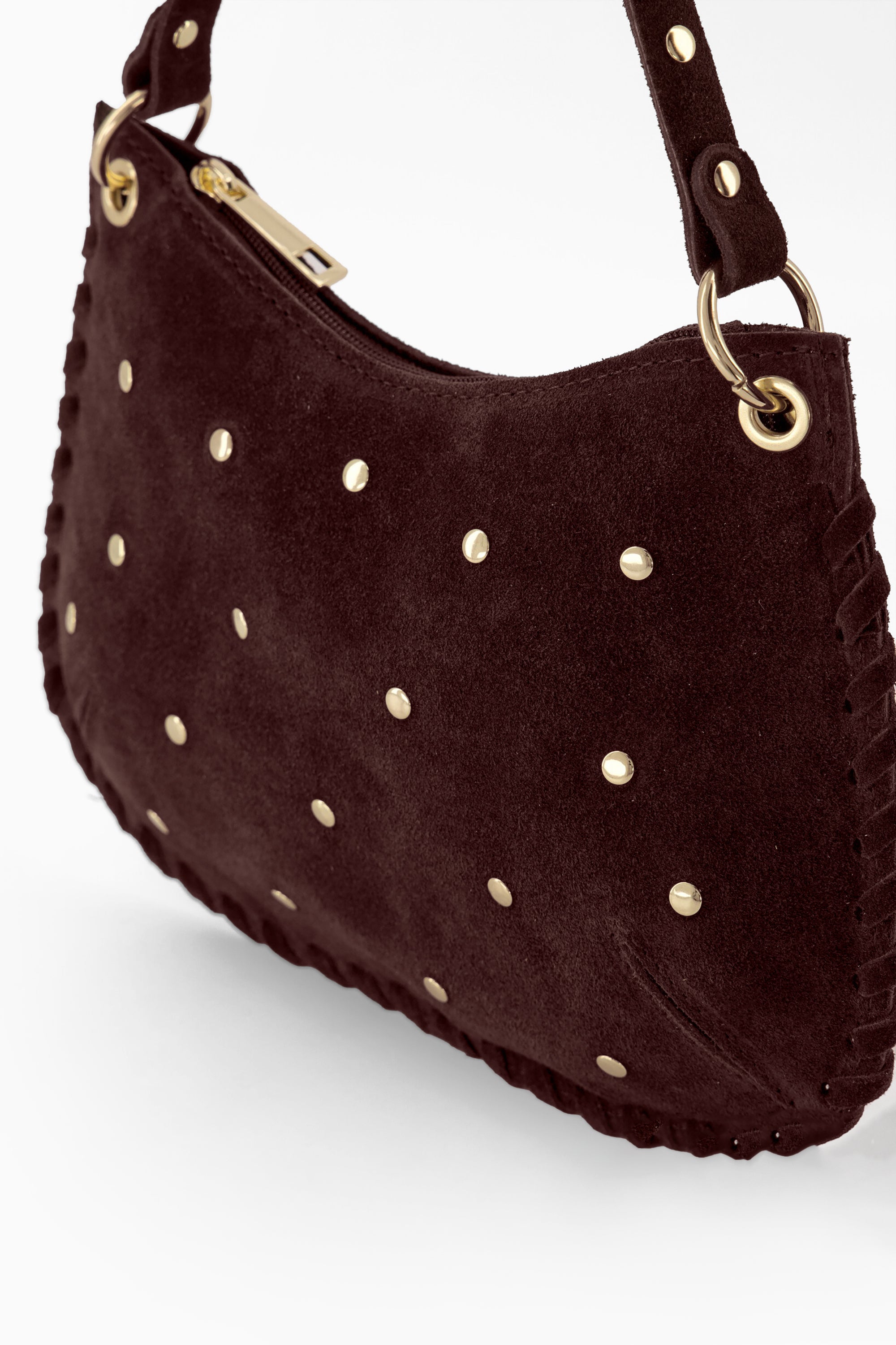 Emma Bag - Suede Burgundy - RUM Amsterdam