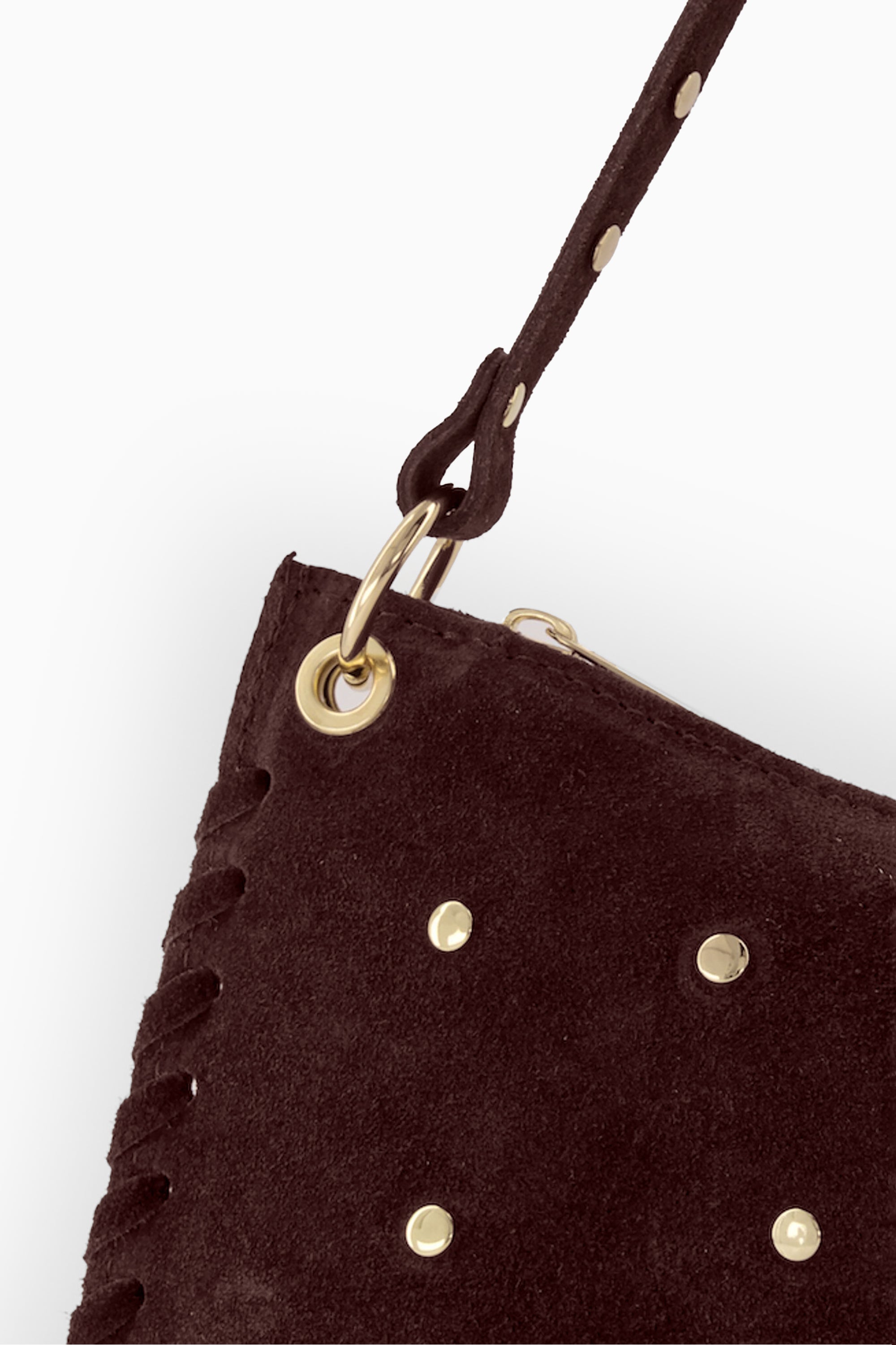 Emma Bag - Suede Burgundy - RUM Amsterdam
