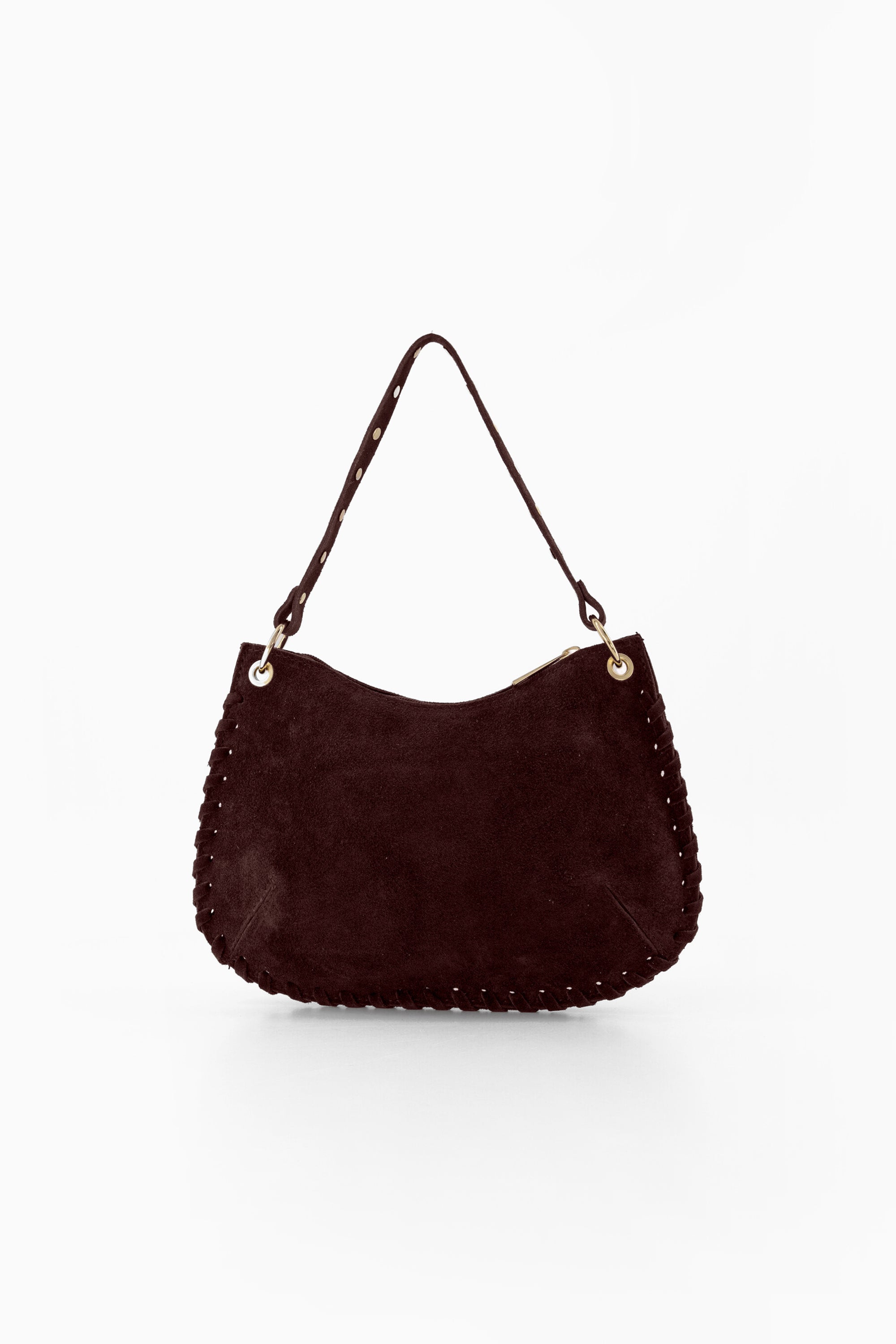Emma Bag - Suede Burgundy - RUM Amsterdam
