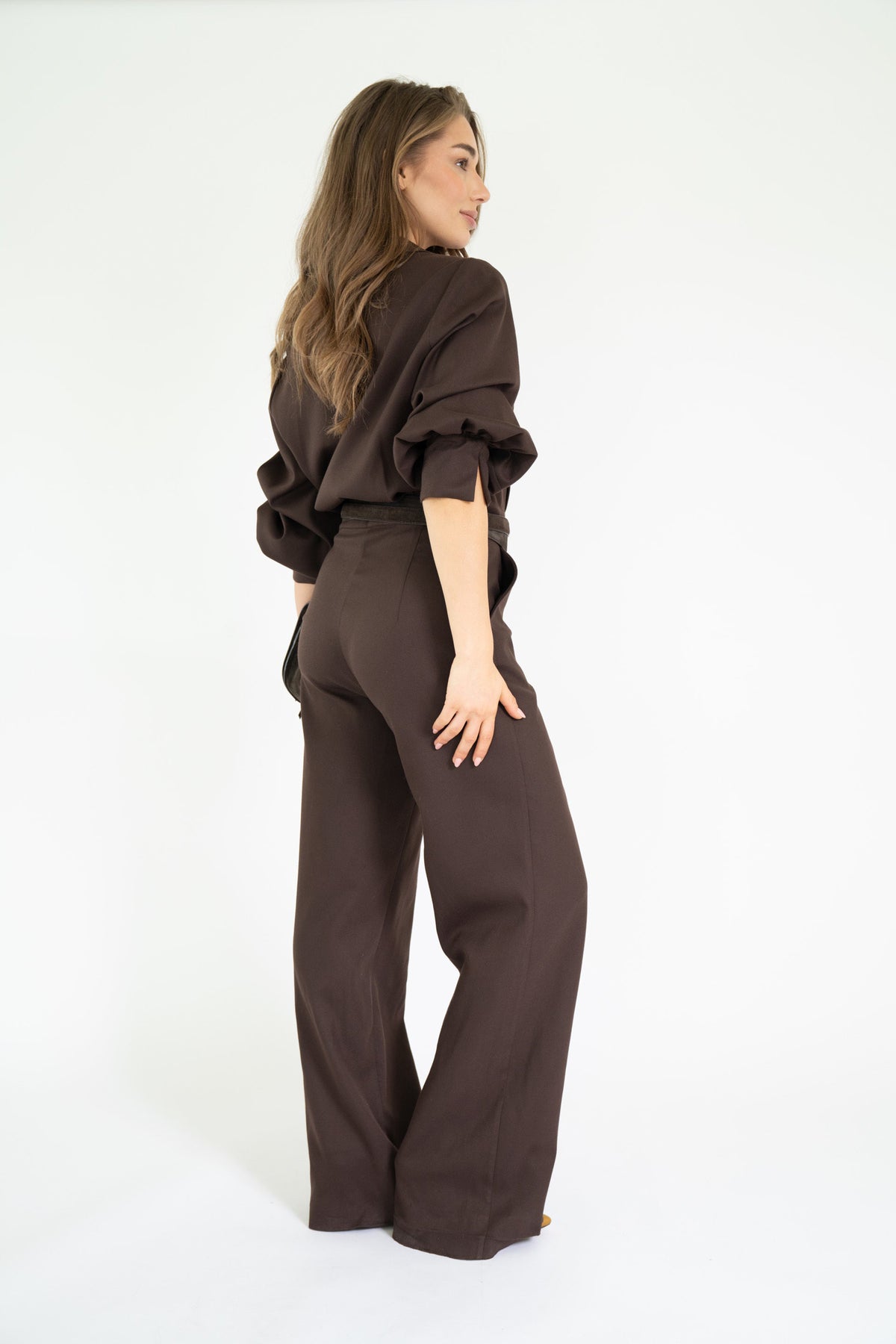 Imenny Jumpsuit - Dark Brown