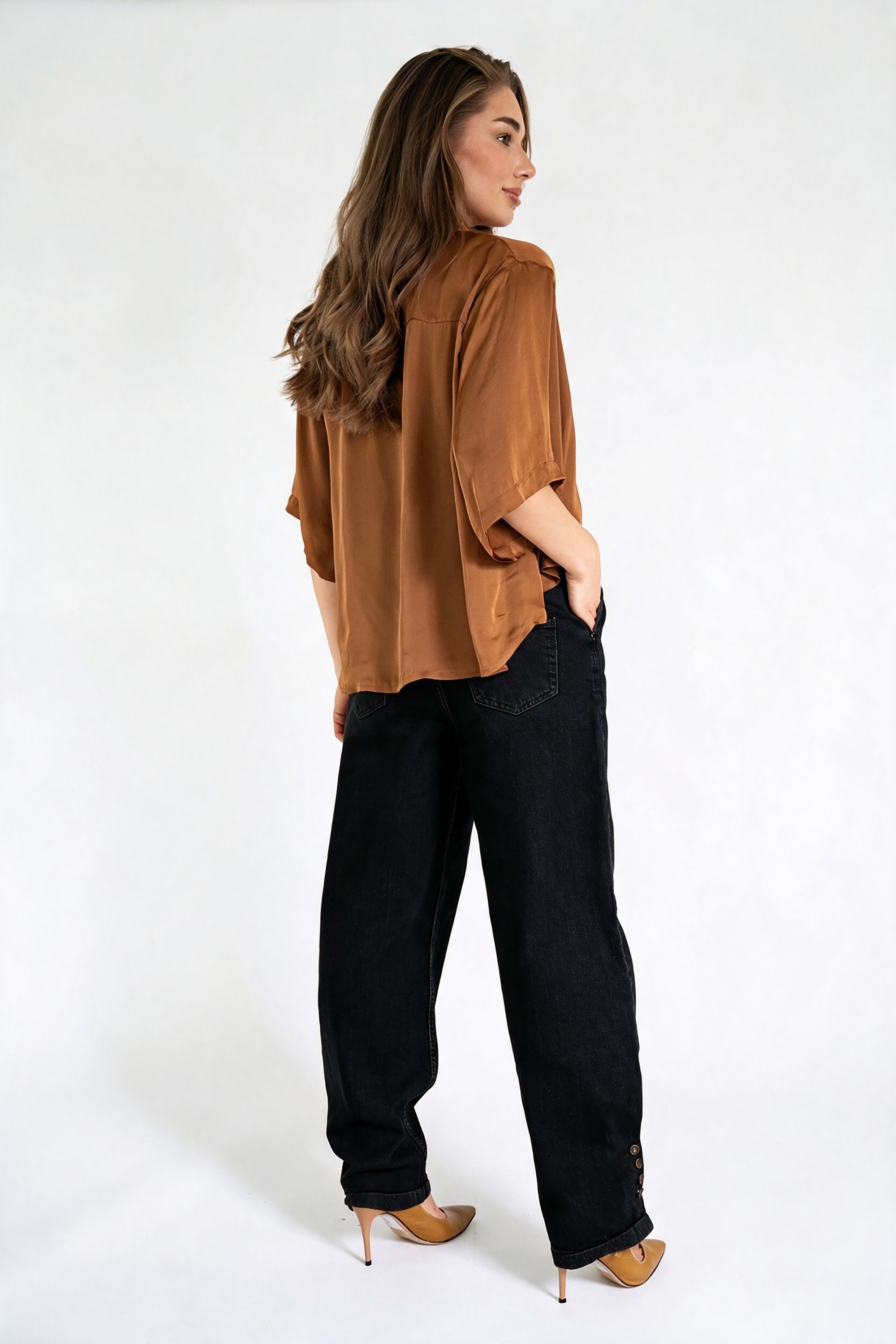 Loua Denim Jeans - Black