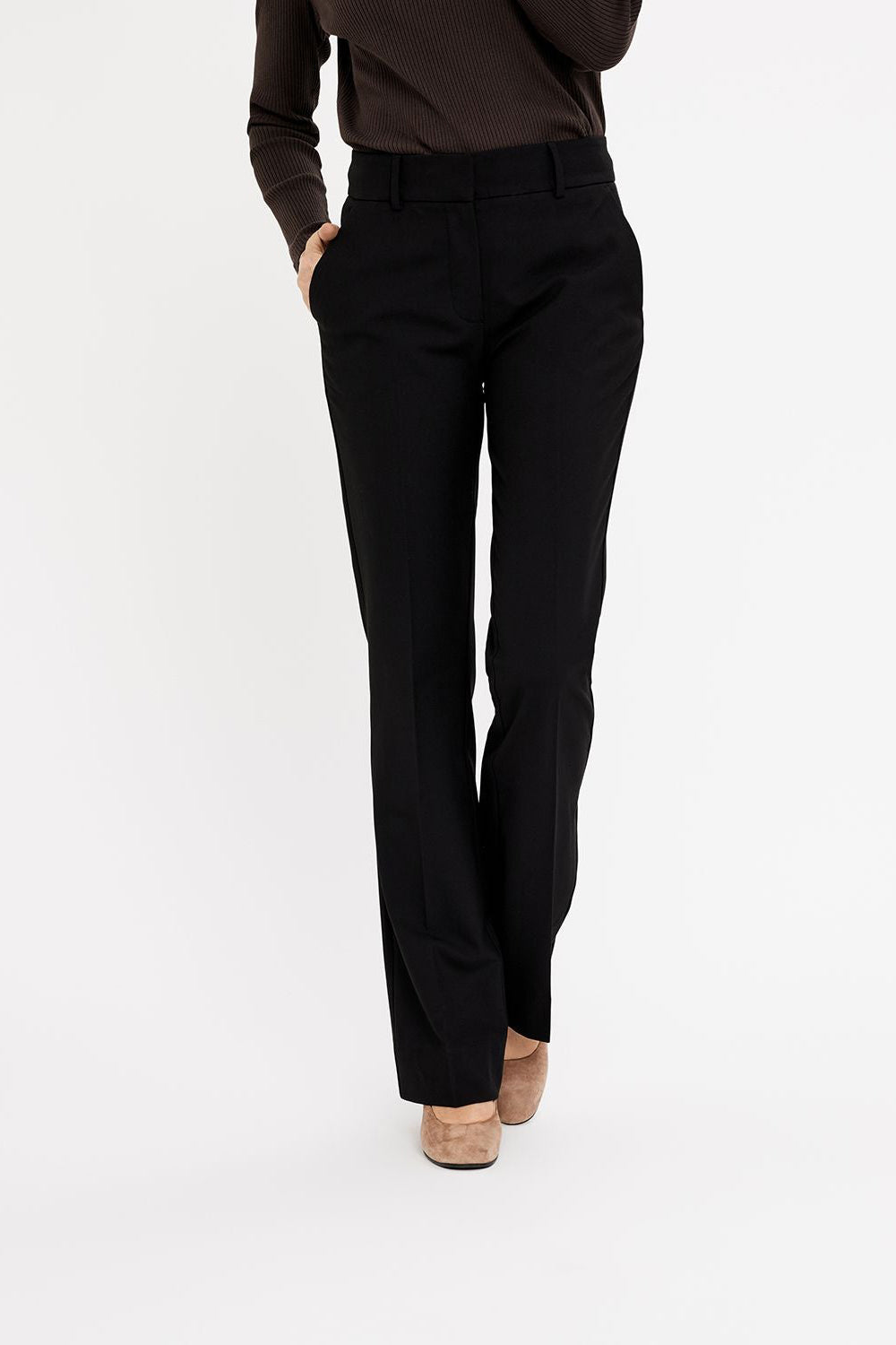 Clara 285 Long Trouser - Black Glow - RUM Amsterdam