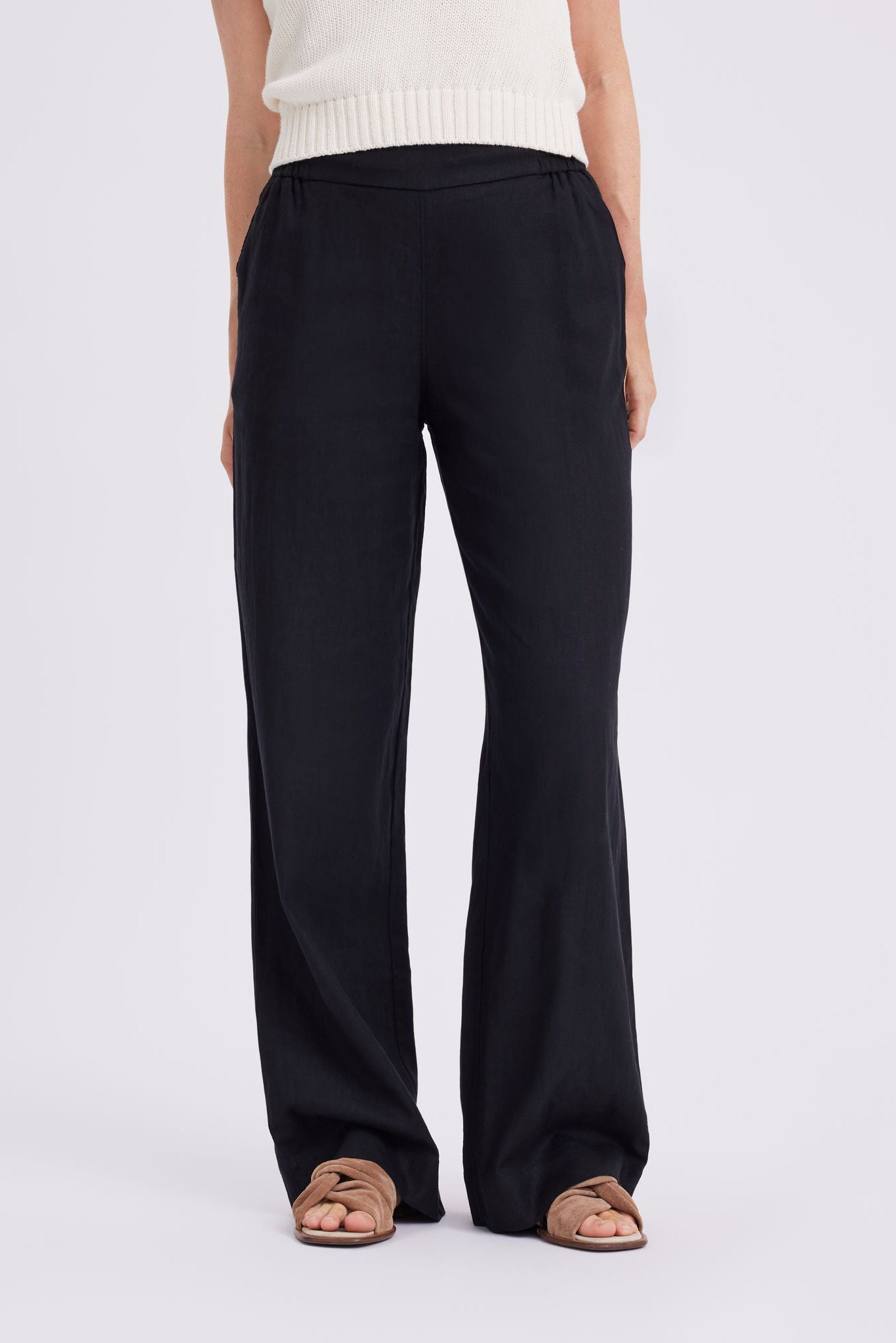Linea 763 Trouser - Black - RUM Amsterdam