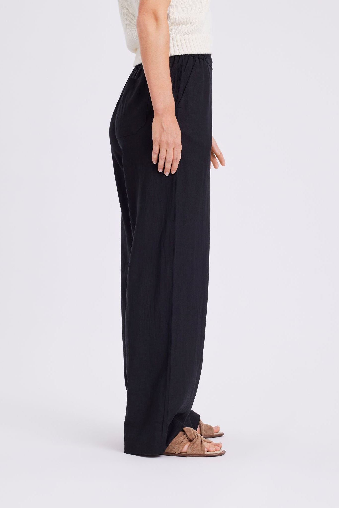 Linea 763 Trouser - Black - RUM Amsterdam