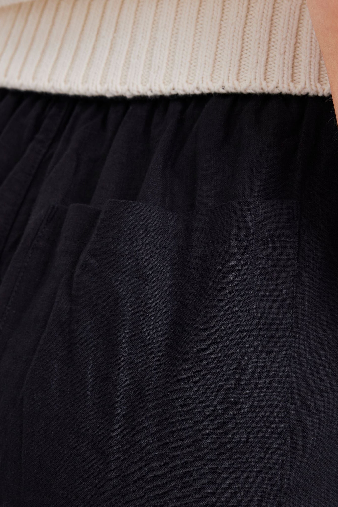 Linea 763 Trouser - Black - RUM Amsterdam