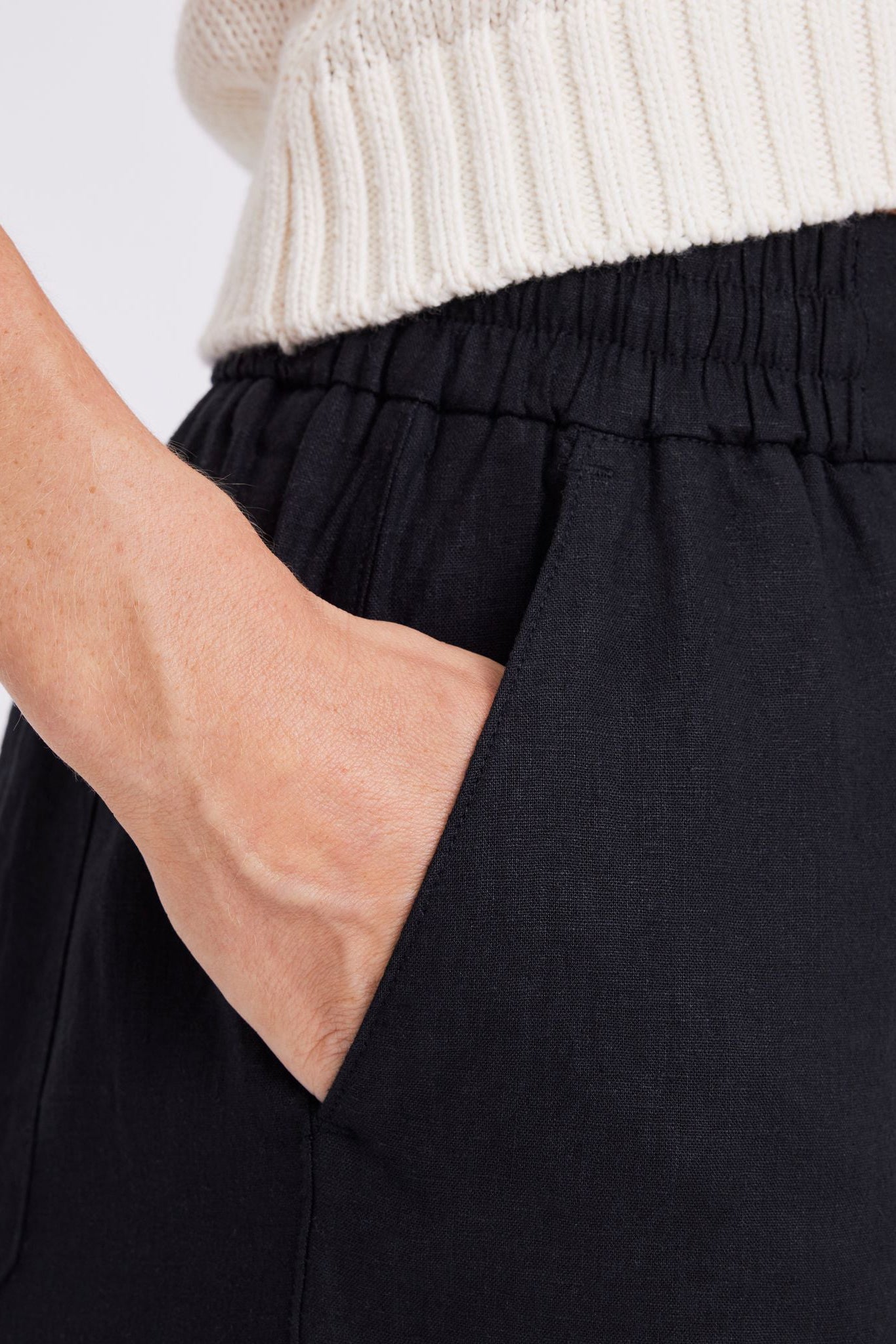 Linea 763 Trouser - Black - RUM Amsterdam