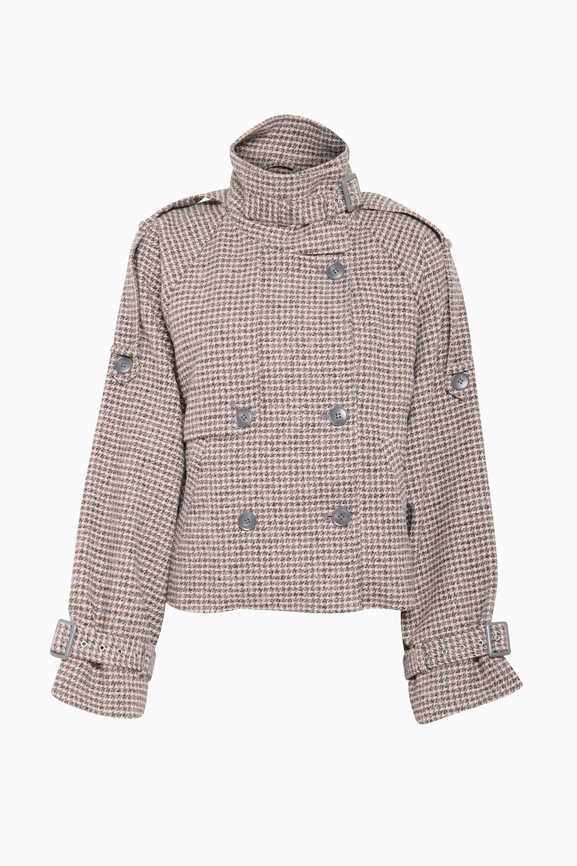 Avic Jacket - Rose Dust / Grey Houndstooth
