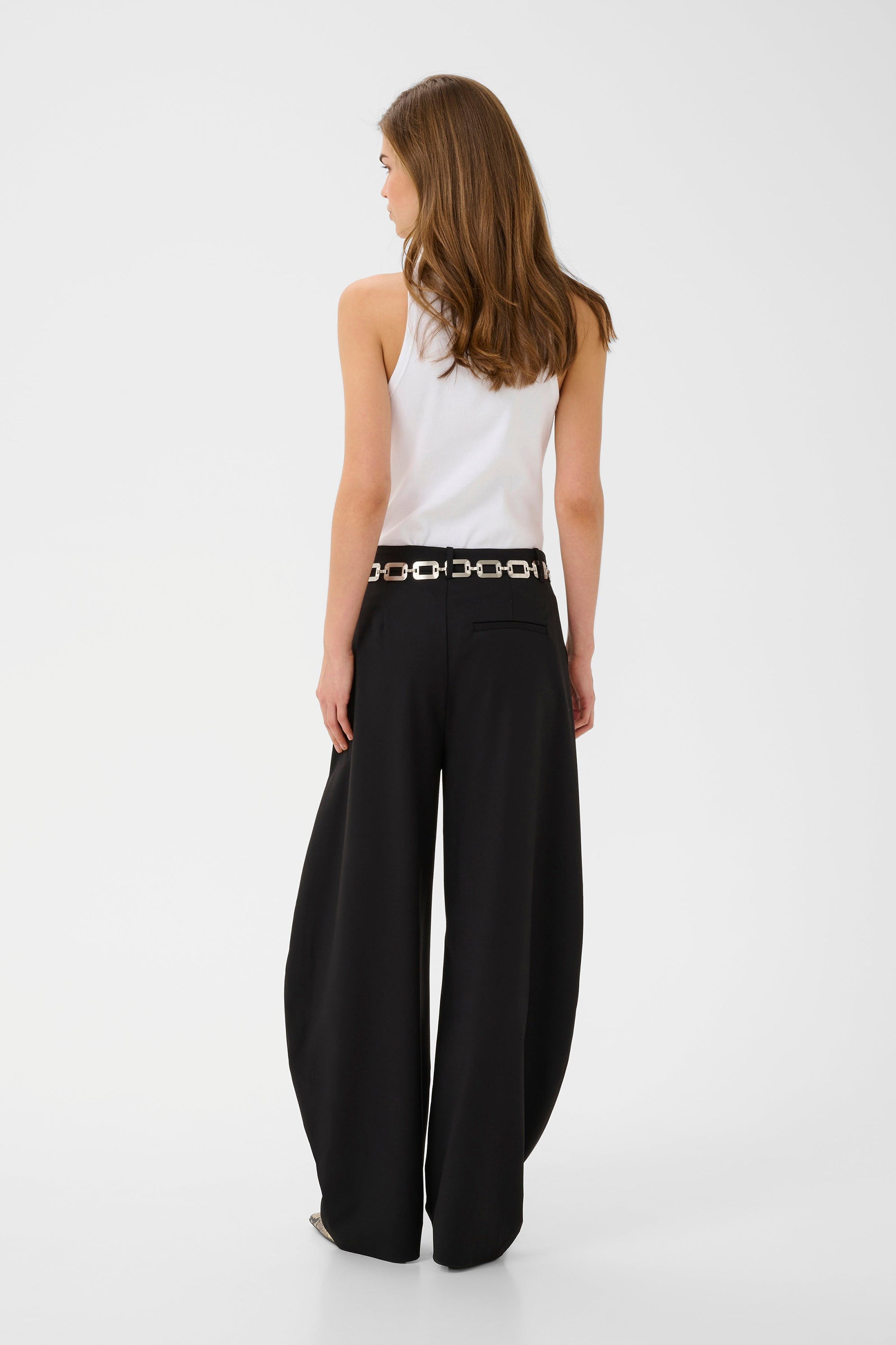 Callia Barrel Pants - Black