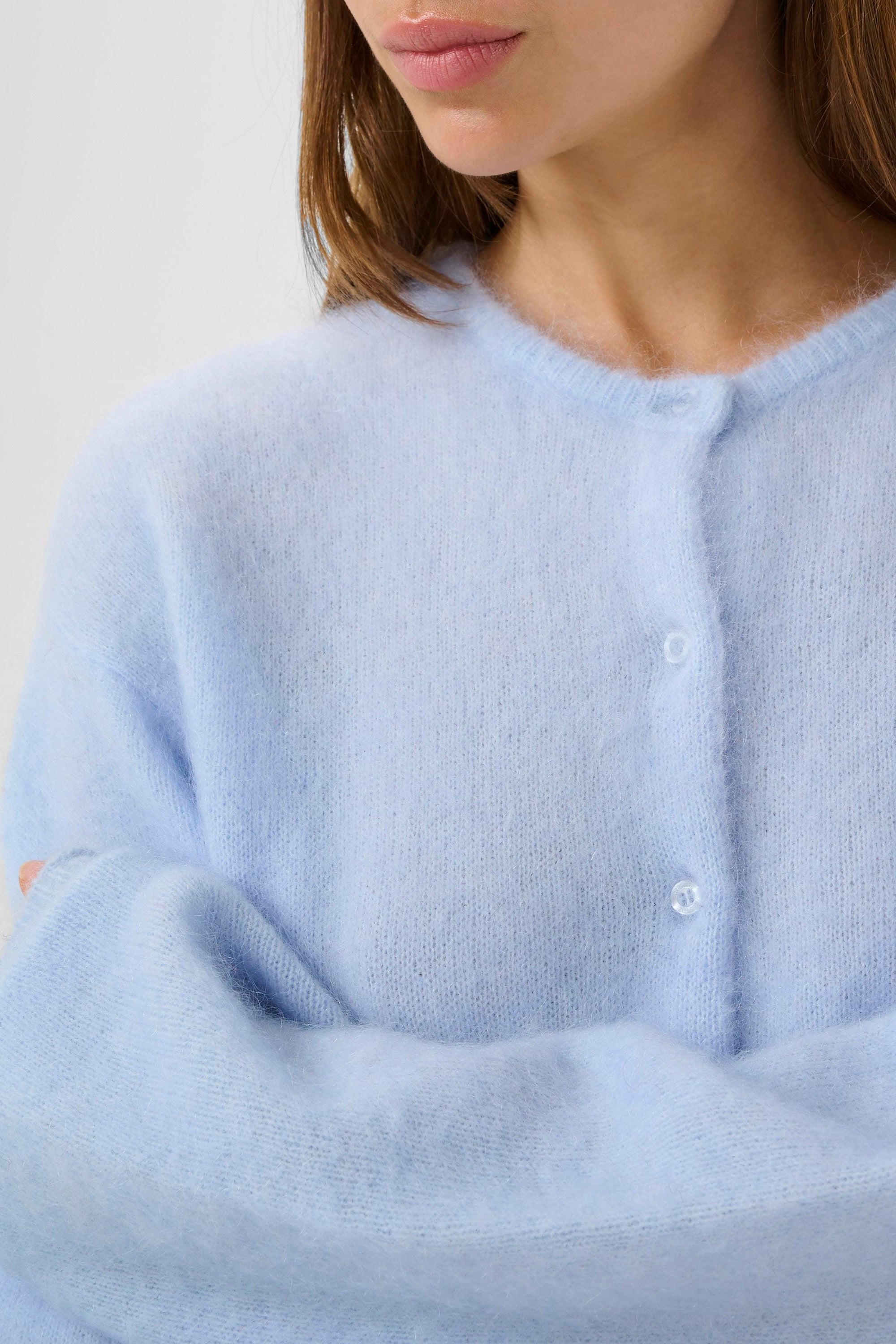 Debbie Cardigan - Blue Finch Melange