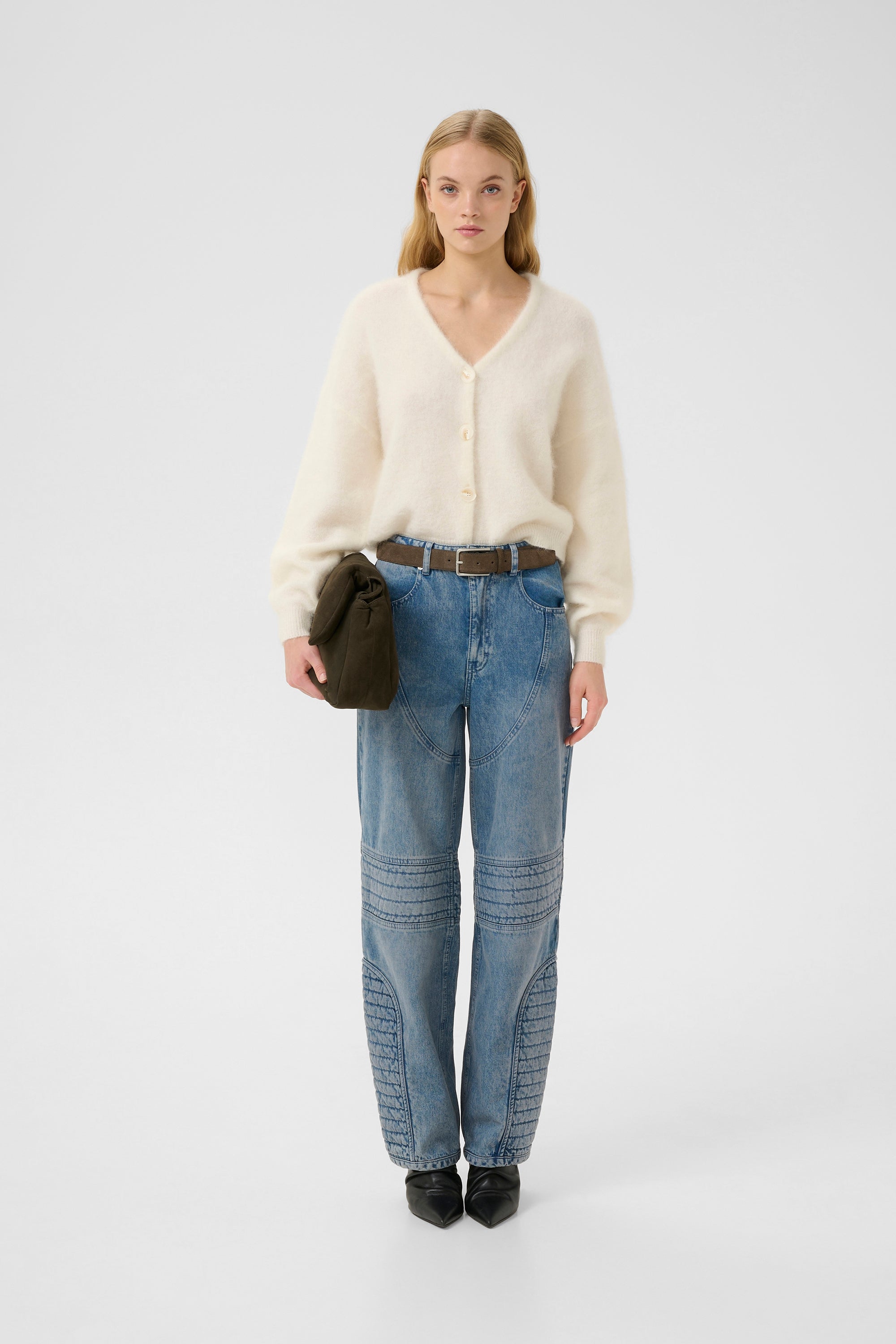 Debbie Cardigan - Egret