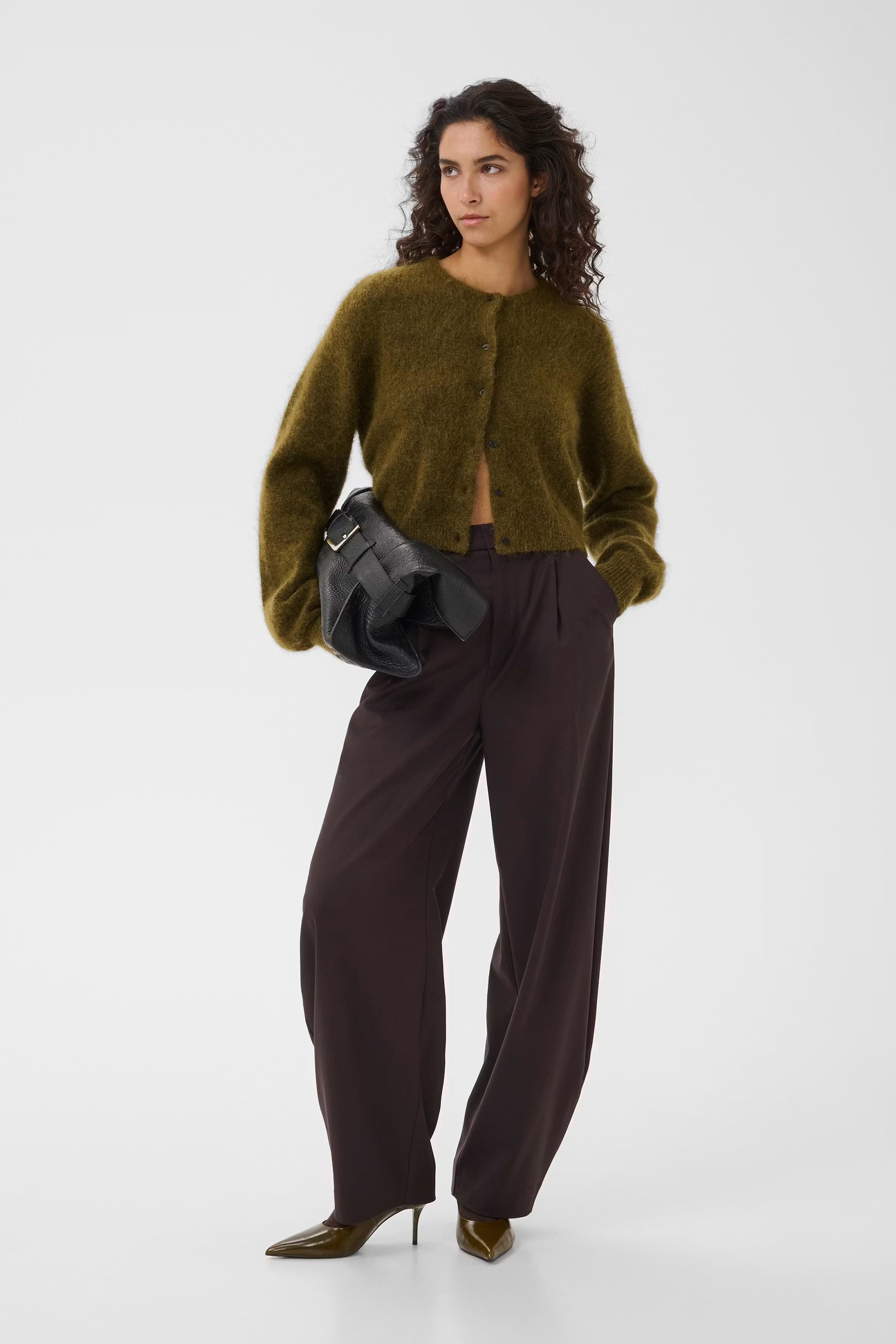 Debbie Cardigan - Plantation Melange