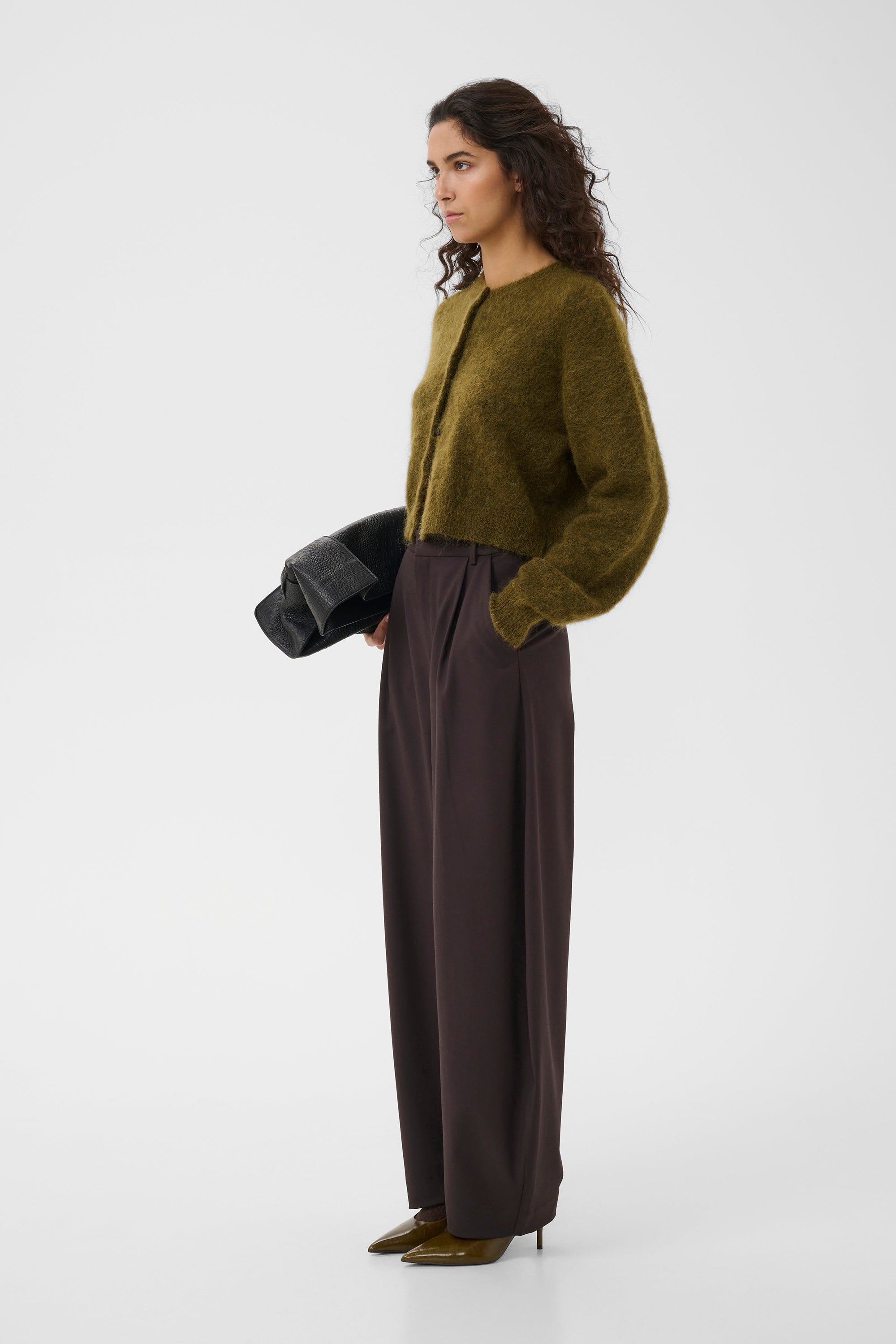 Debbie Cardigan - Plantation Melange