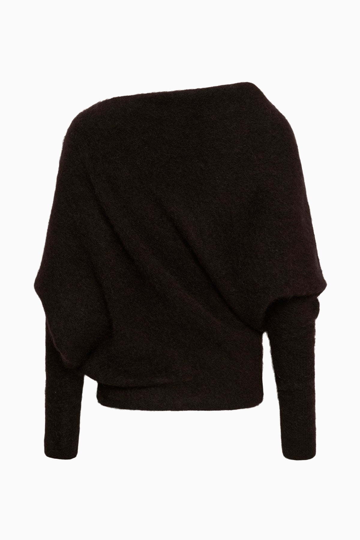 Debbie Drape Pullover - Ganache Melange