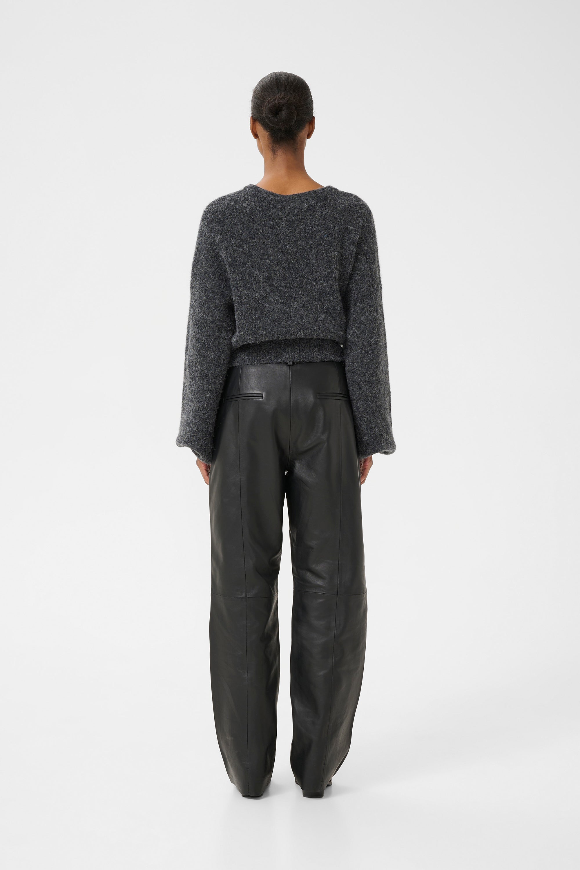 Debbie Pullover - Charcoal Melange