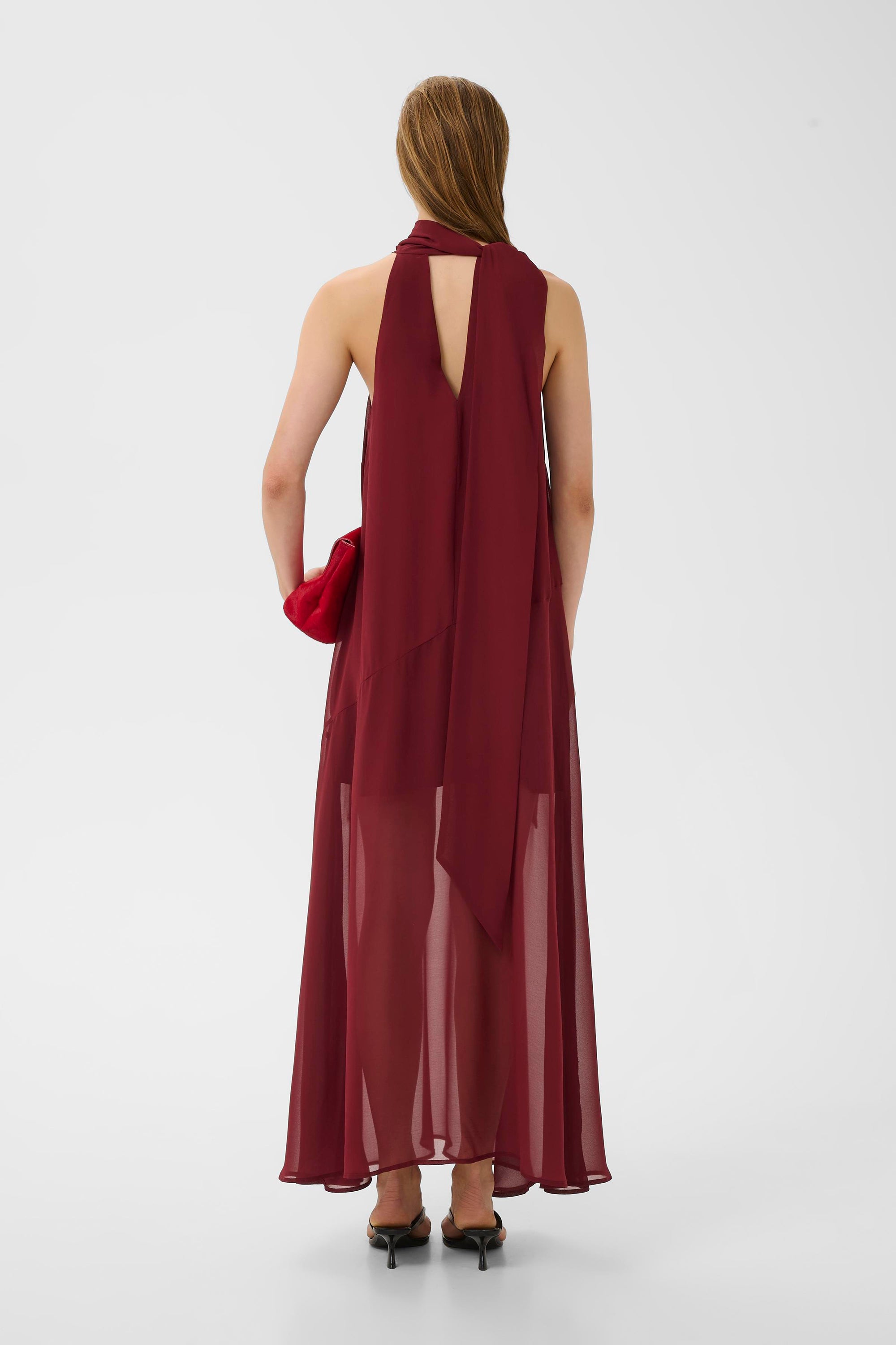Dorah Dress - Cabernet