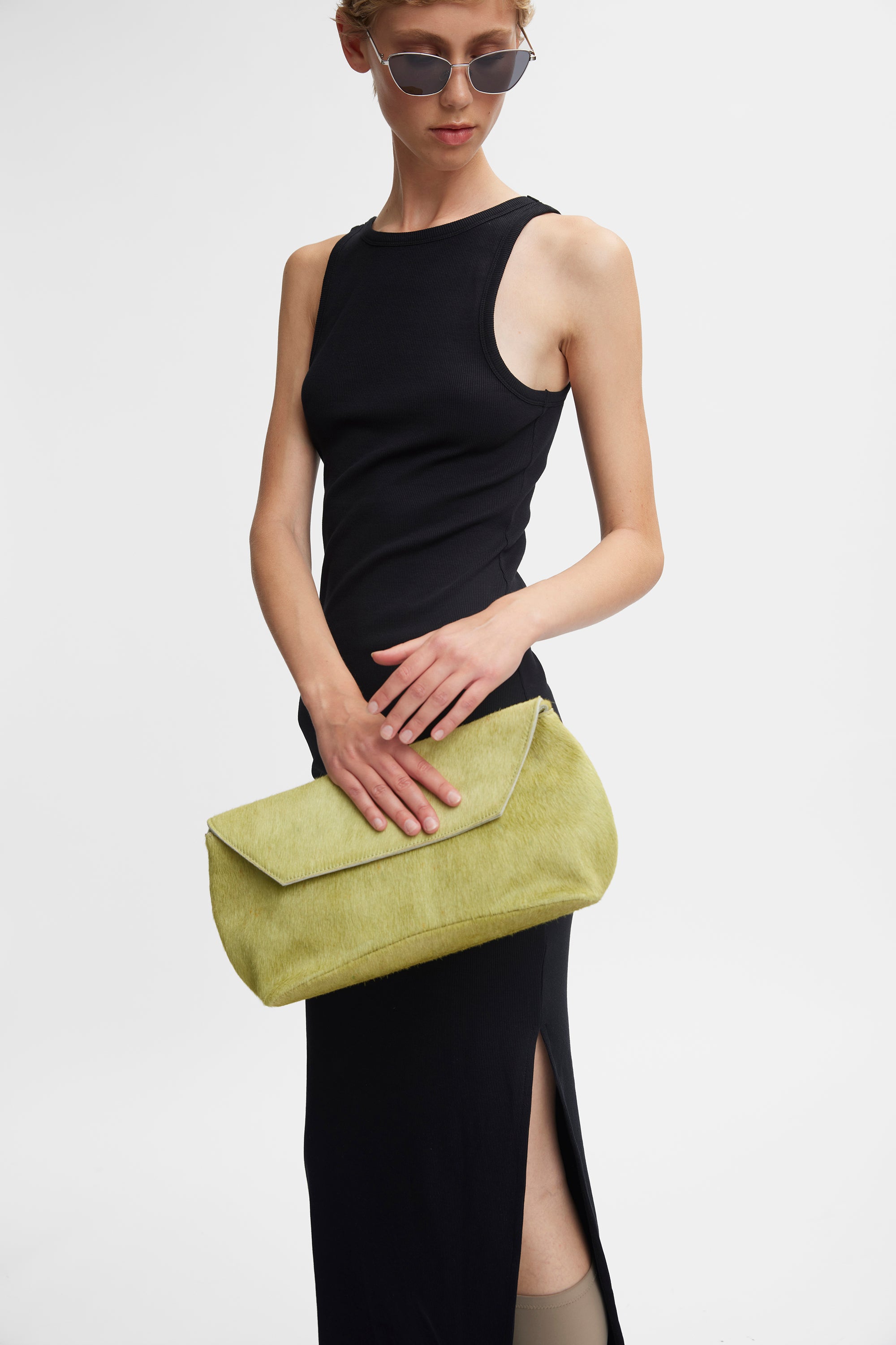 Drew SL Reversible Long Dress - Black - RUM Amsterdam