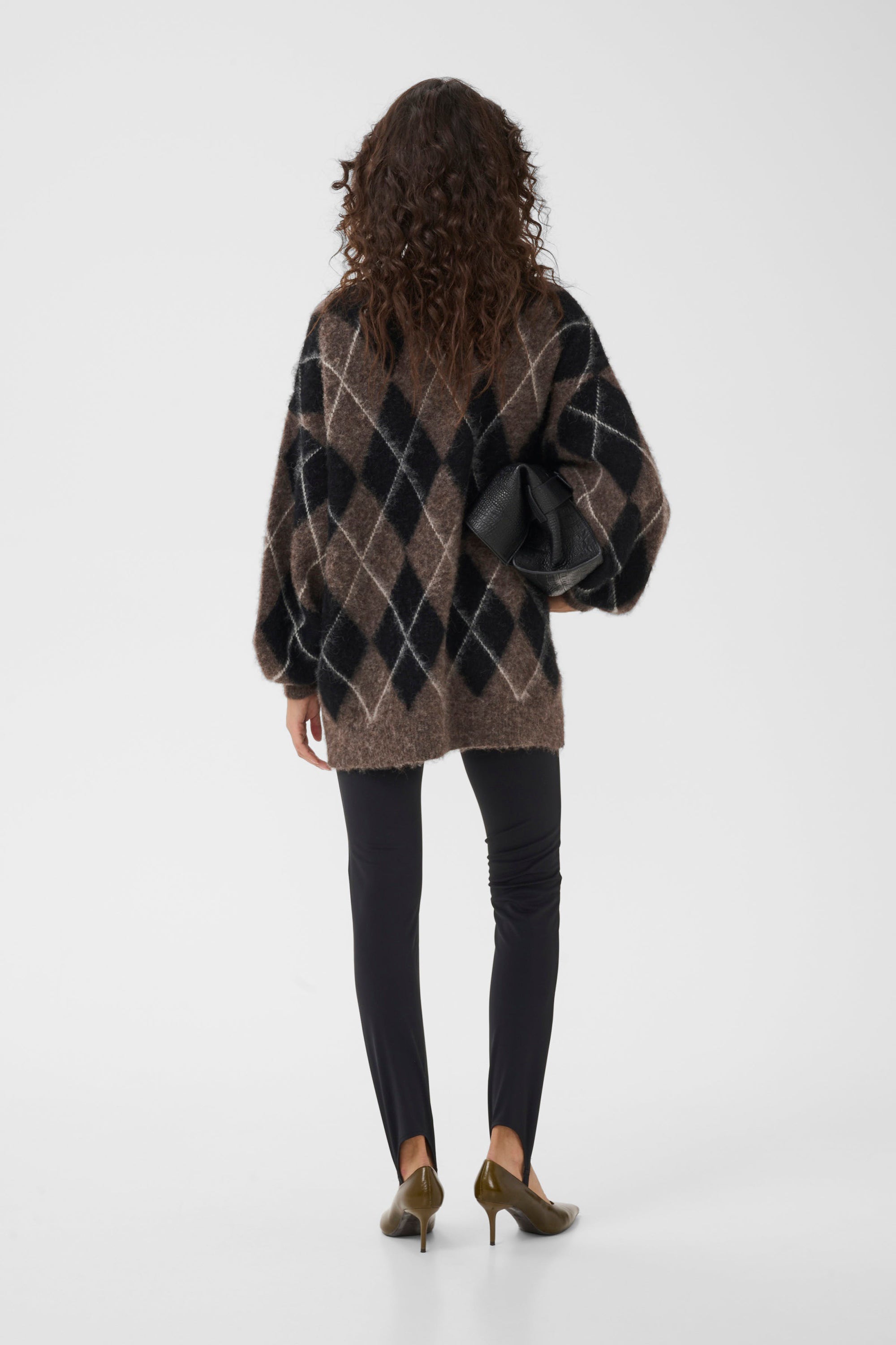 Lyrose Strap Leggings - Black